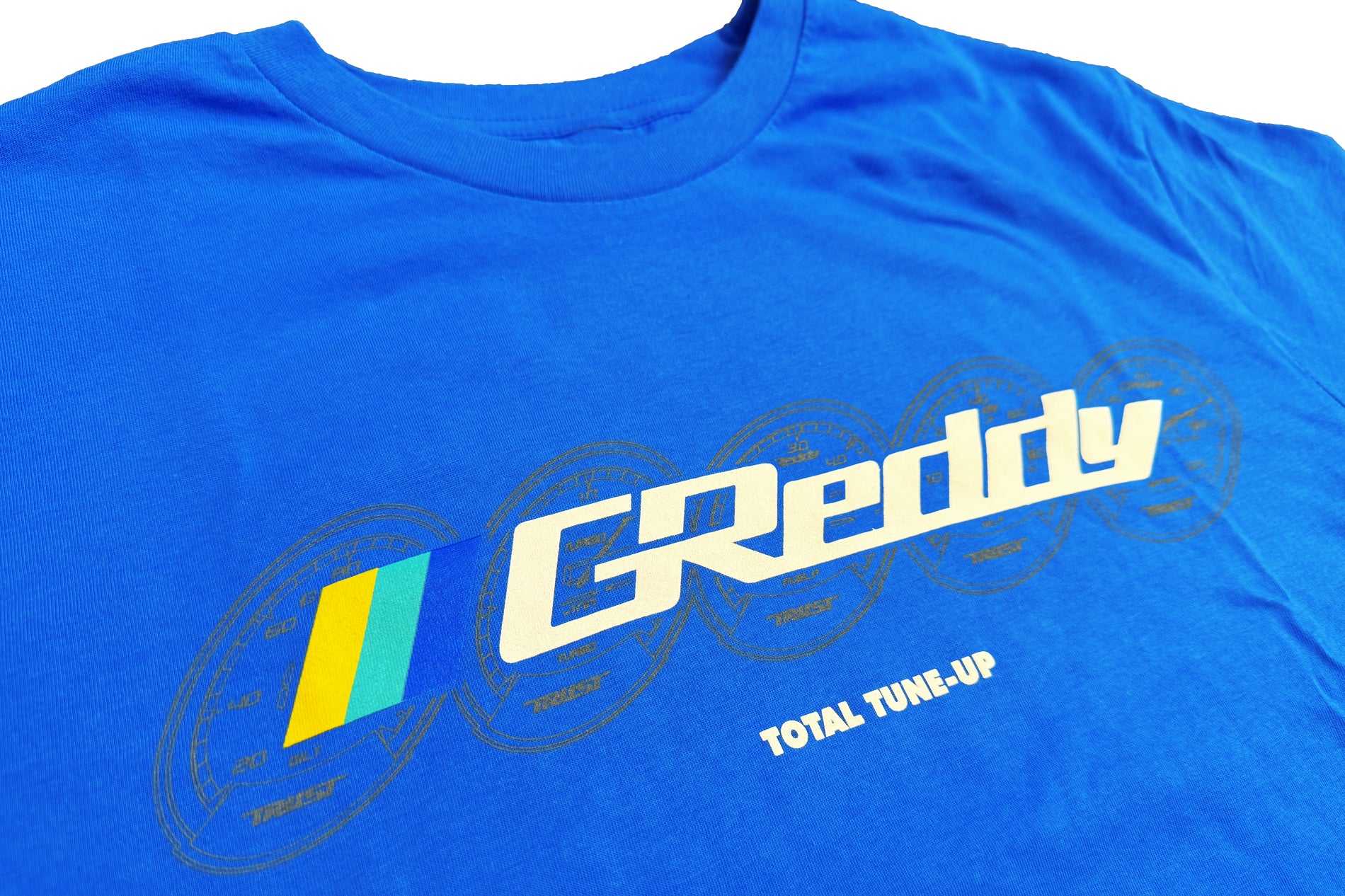 GReddy Meters Logo Tee - True Royal - Image 2