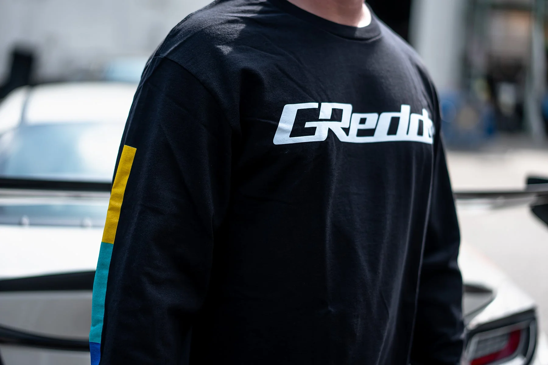 GReddy OG Long Sleeve Tee - Black - Image 4