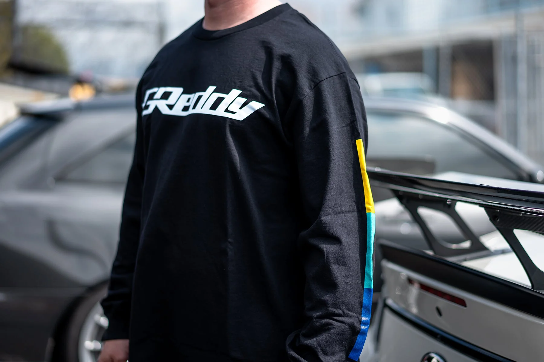 GReddy OG Long Sleeve Tee - Black - Image 6