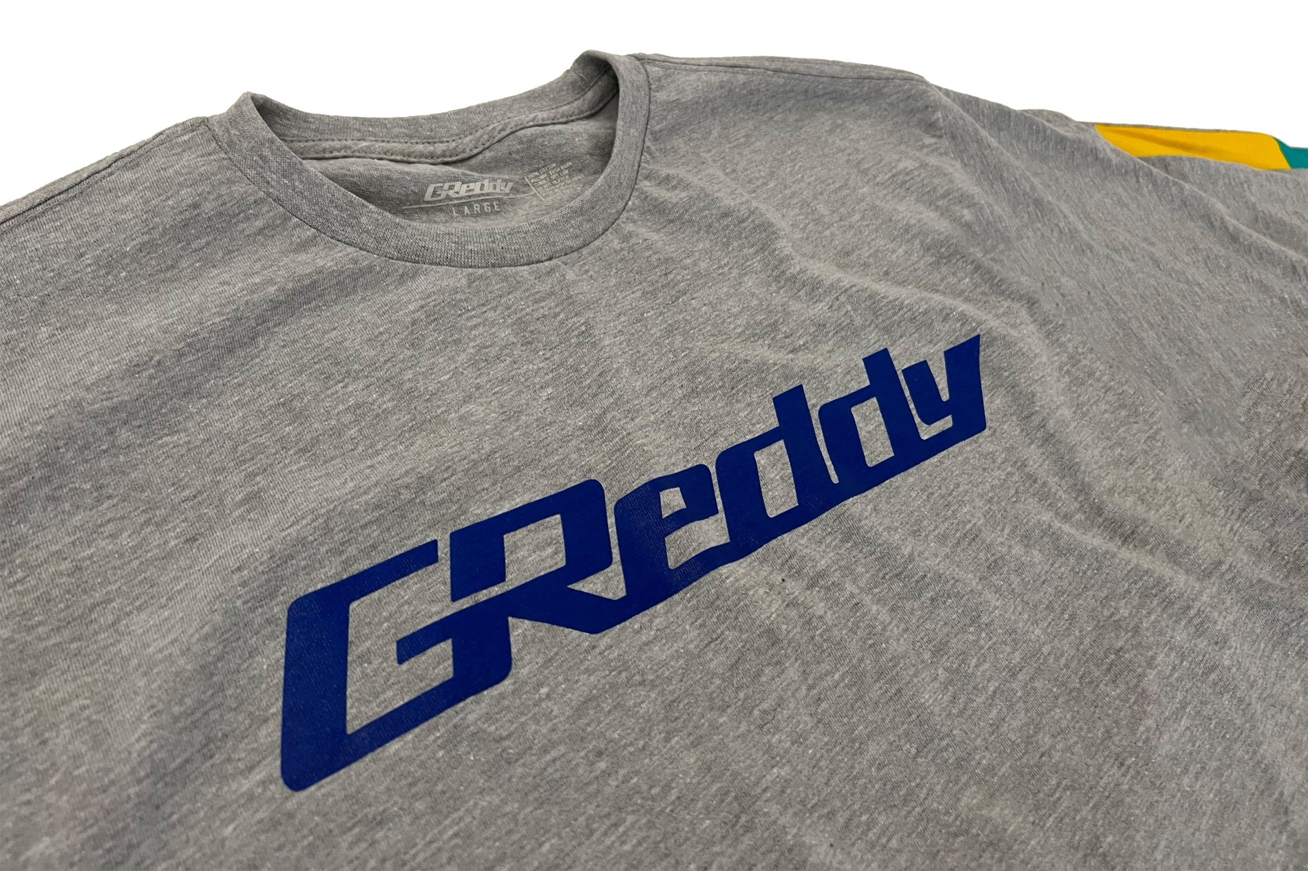 GReddy OG Long Sleeve Tee - Heather Gray - Image 3