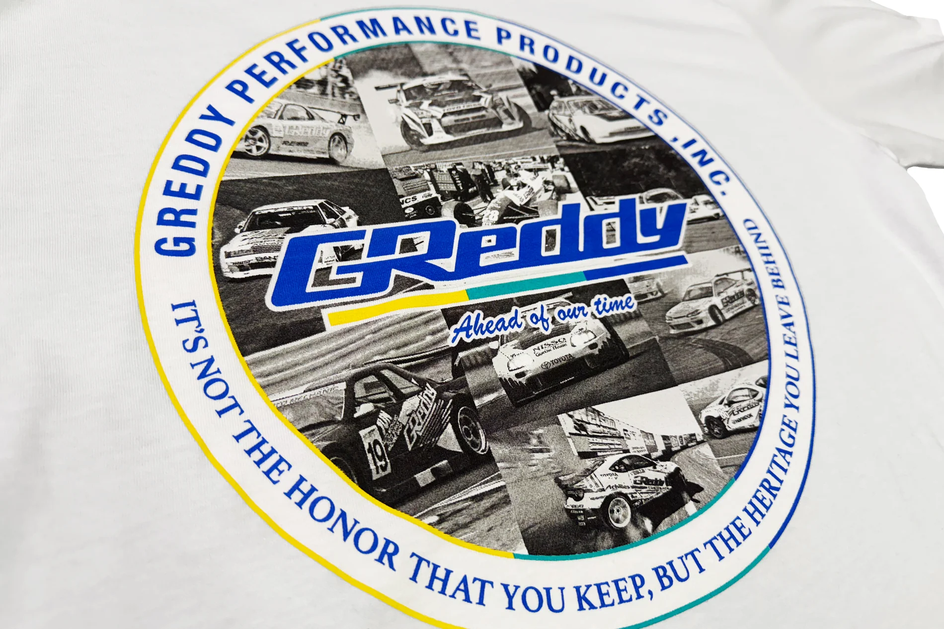 GReddy Performance Tee - White - Image 6