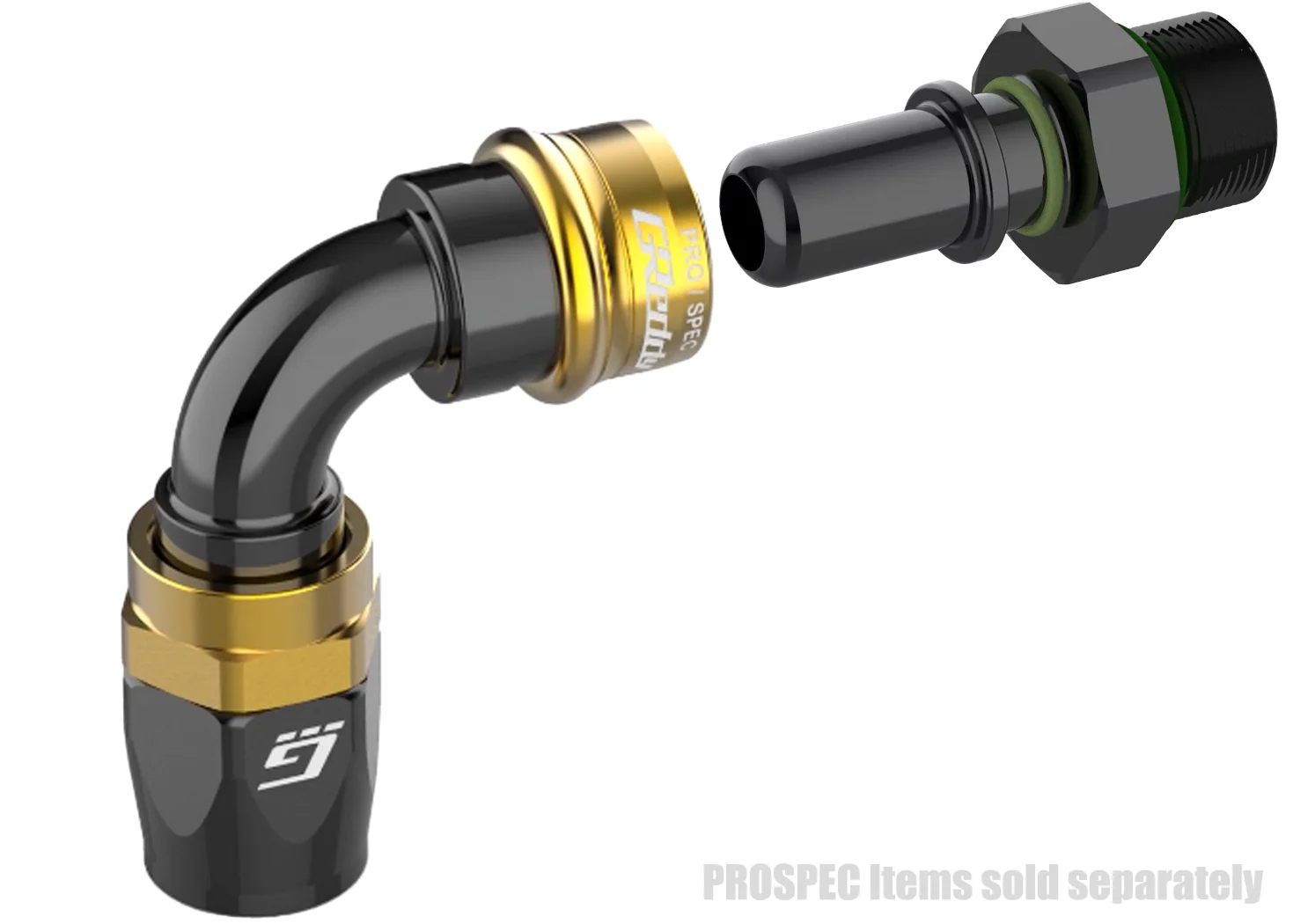 GREDDY PRO/SPEC TO MALE ORB ADAPTER(s) - BLACK - (12870400 12870600 12870800 12871000 12871200 12871600 12872000) - Image 4