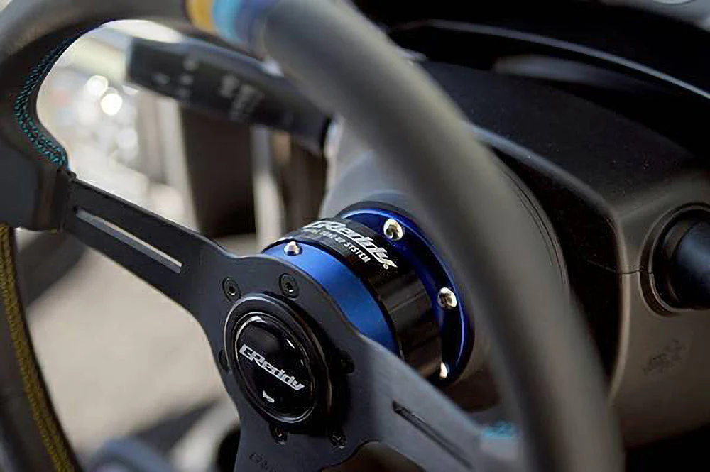 BLUE GREDDY RAPFIX II STEERING WHEEL QUICK RELEASE HUB - (70723801) - Image 5