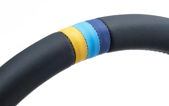 GREDDY SPORT STEERING WHEEL - 3 STRIPE MED DISH - (16600001) - Image 3
