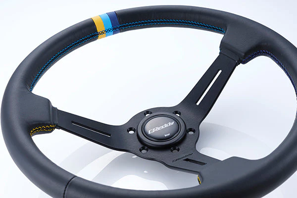 GREDDY SPORT STEERING WHEEL - 3 STRIPE DEEP DISH - (16600002) - Image 3