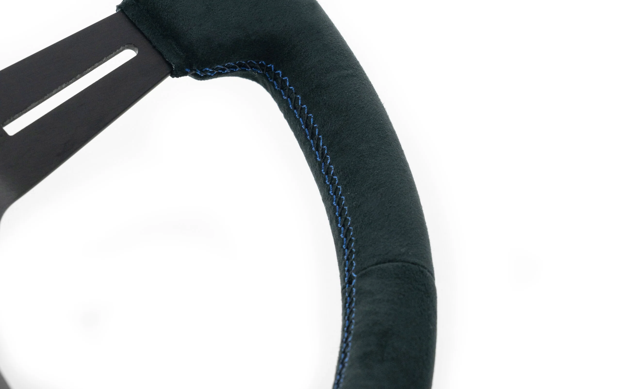 GREDDY SPORT STEERING WHEEL - SUEDE 3 STRIPE MED DISH - (16600013) - Image 6