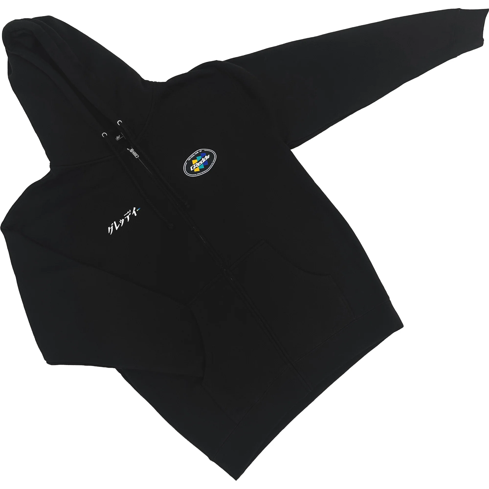 GReddy Total Tune-Up Zip Hood - Black