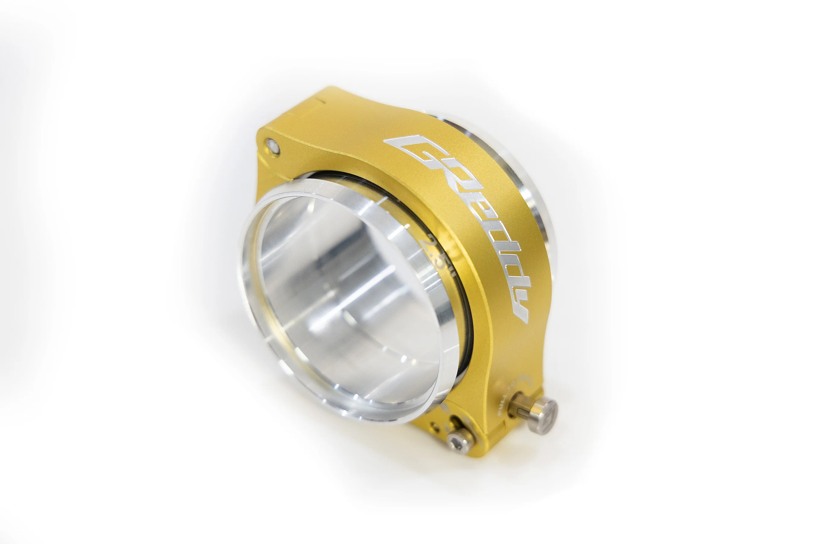 GREDDY 2.5" BOOST TUBE CLAMP WITH WELD-ON RINGS (GOLD) - (22420250) - Image 5