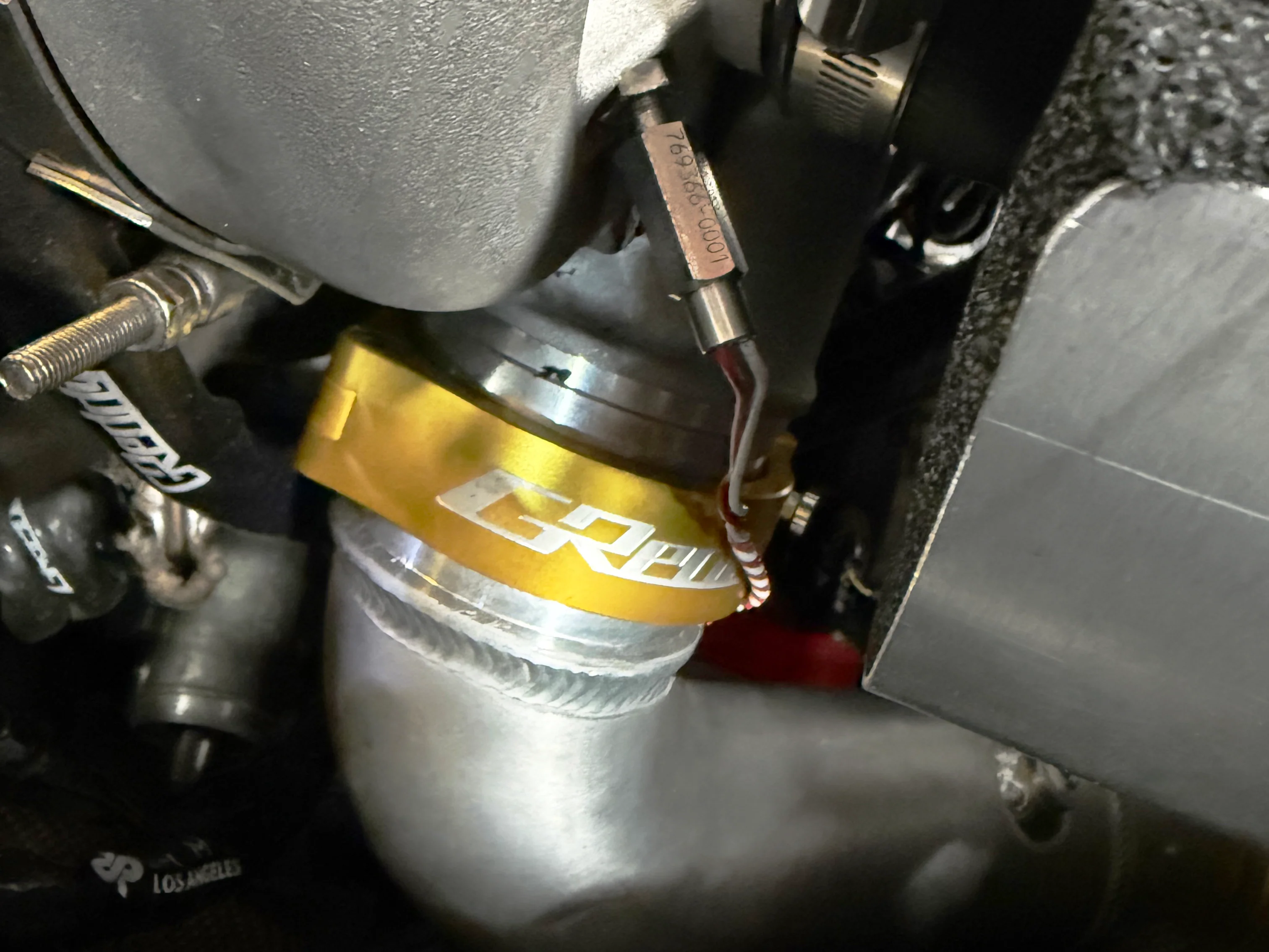 GREDDY 2.5" BOOST TUBE CLAMP WITH WELD-ON RINGS (GOLD) - (22420250) - Image 9