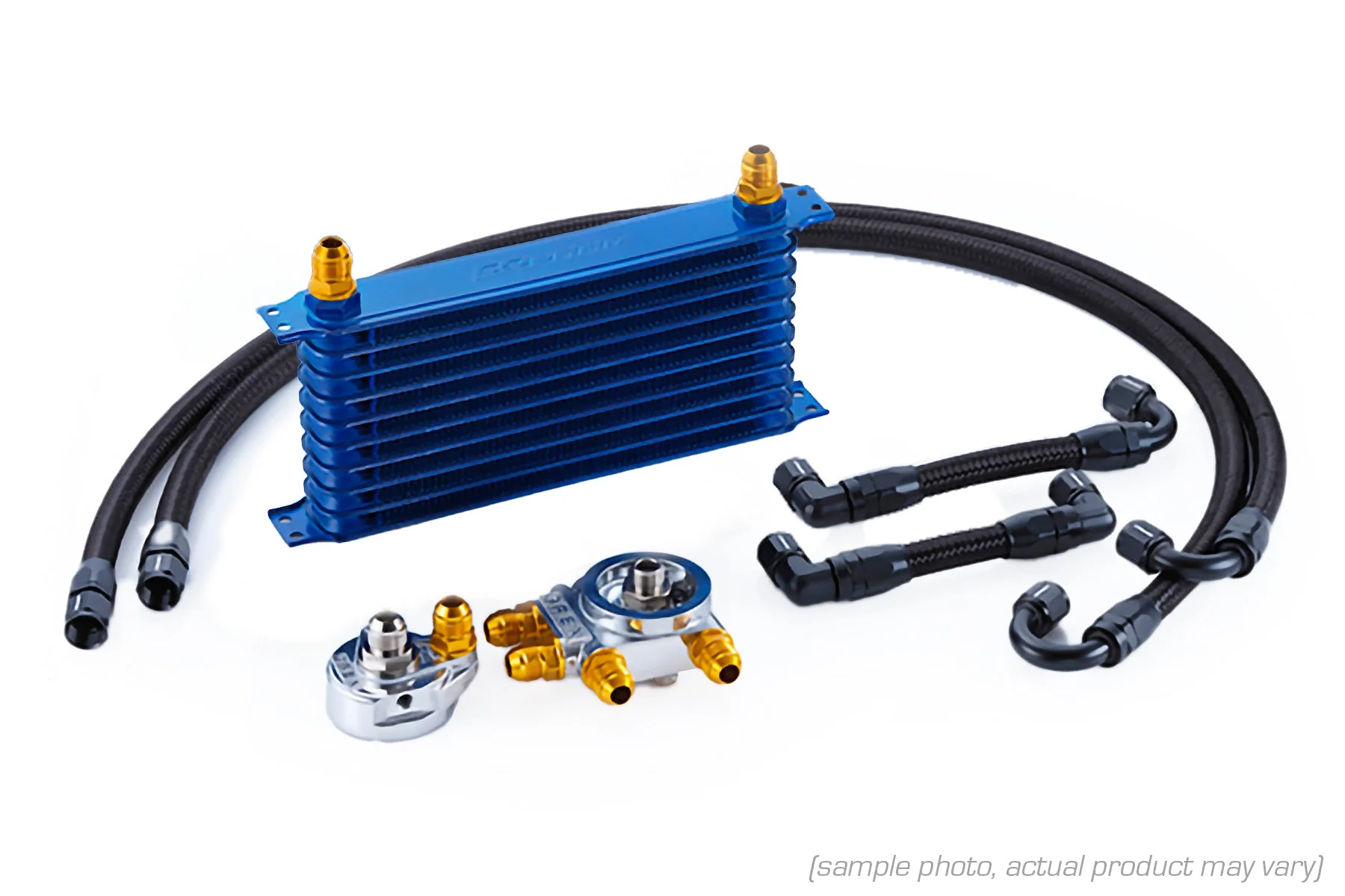 GReddy Universal Oil Cooler Kit - Basic Std. or Basic Filter Relocation Set-up Kits - Image 4