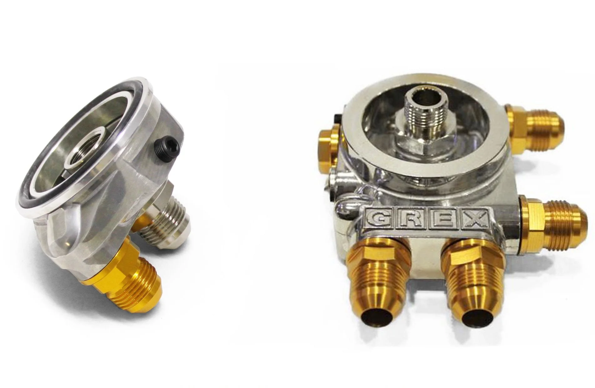GReddy Oil Cooler Filter Block Adapter Type-I - Remote Filter ( & Optional Bypass Tube ) - Image 12
