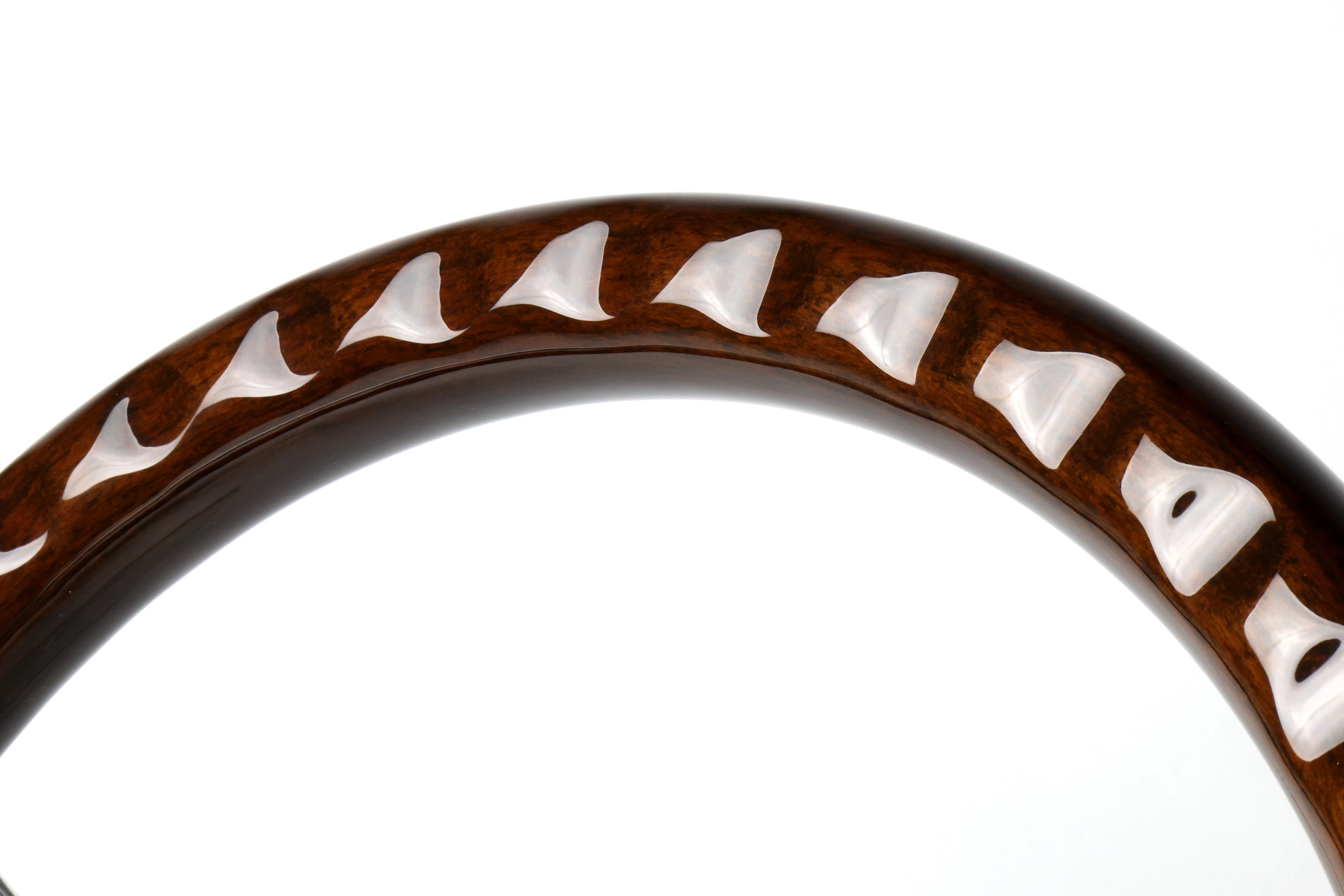 GREDDY WOOD STEERING WHEEL - DARK FINISH MED DISH - (16600009) - Image 3