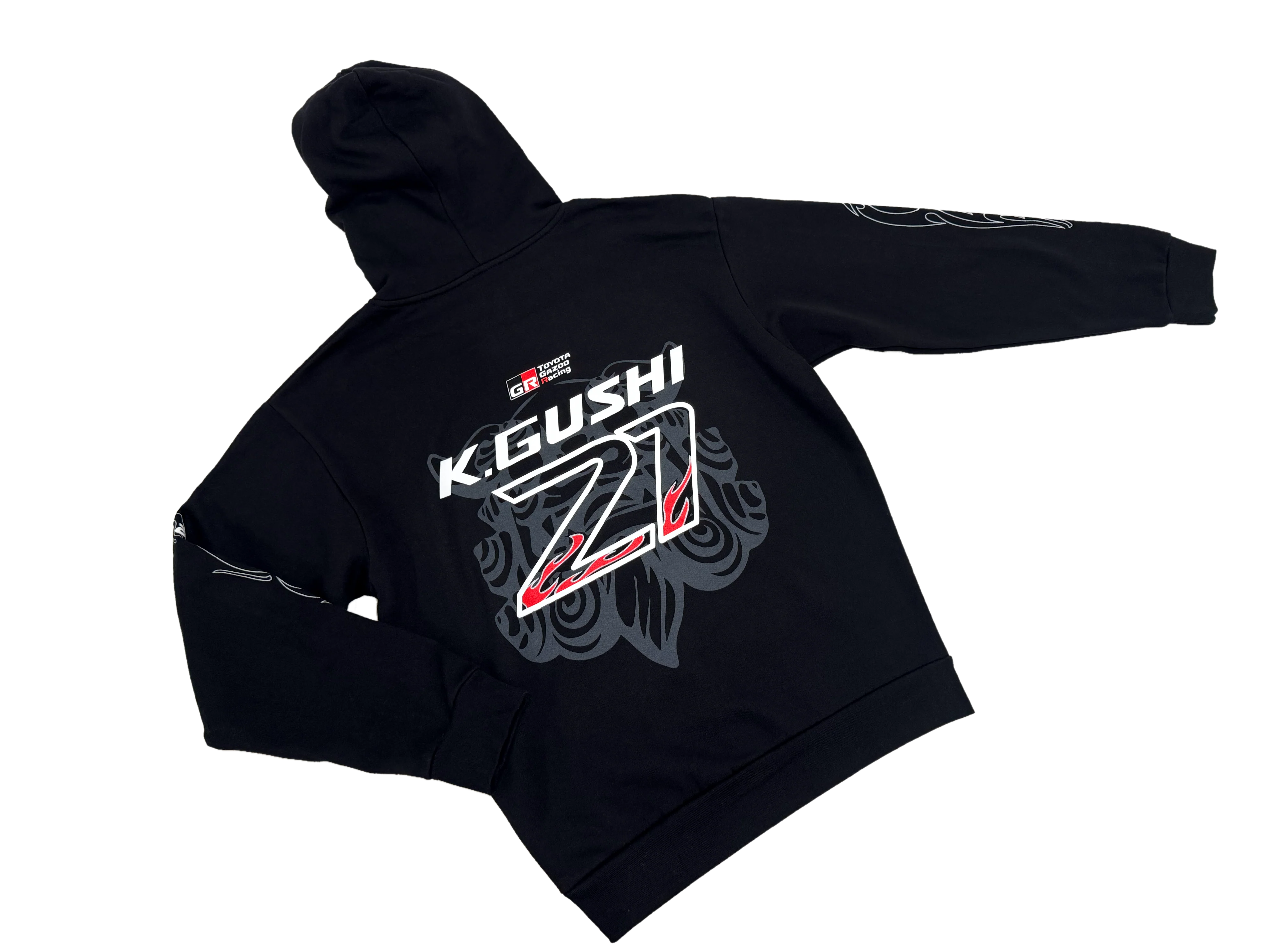 GReddy x Gushi LB2  Pullover Hoodie - Black