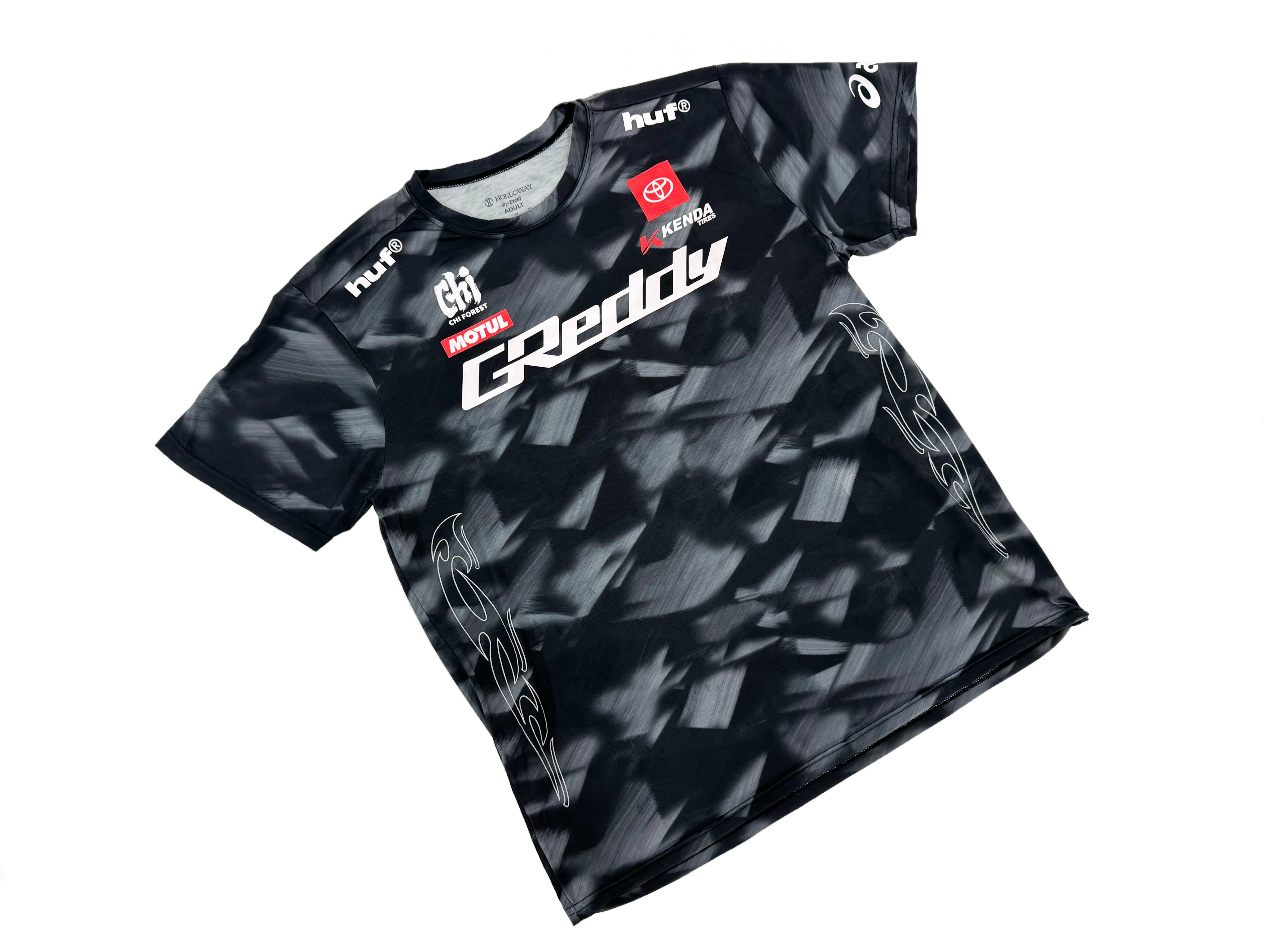 GReddy x Gushi LB2 Tee - Glacier Black