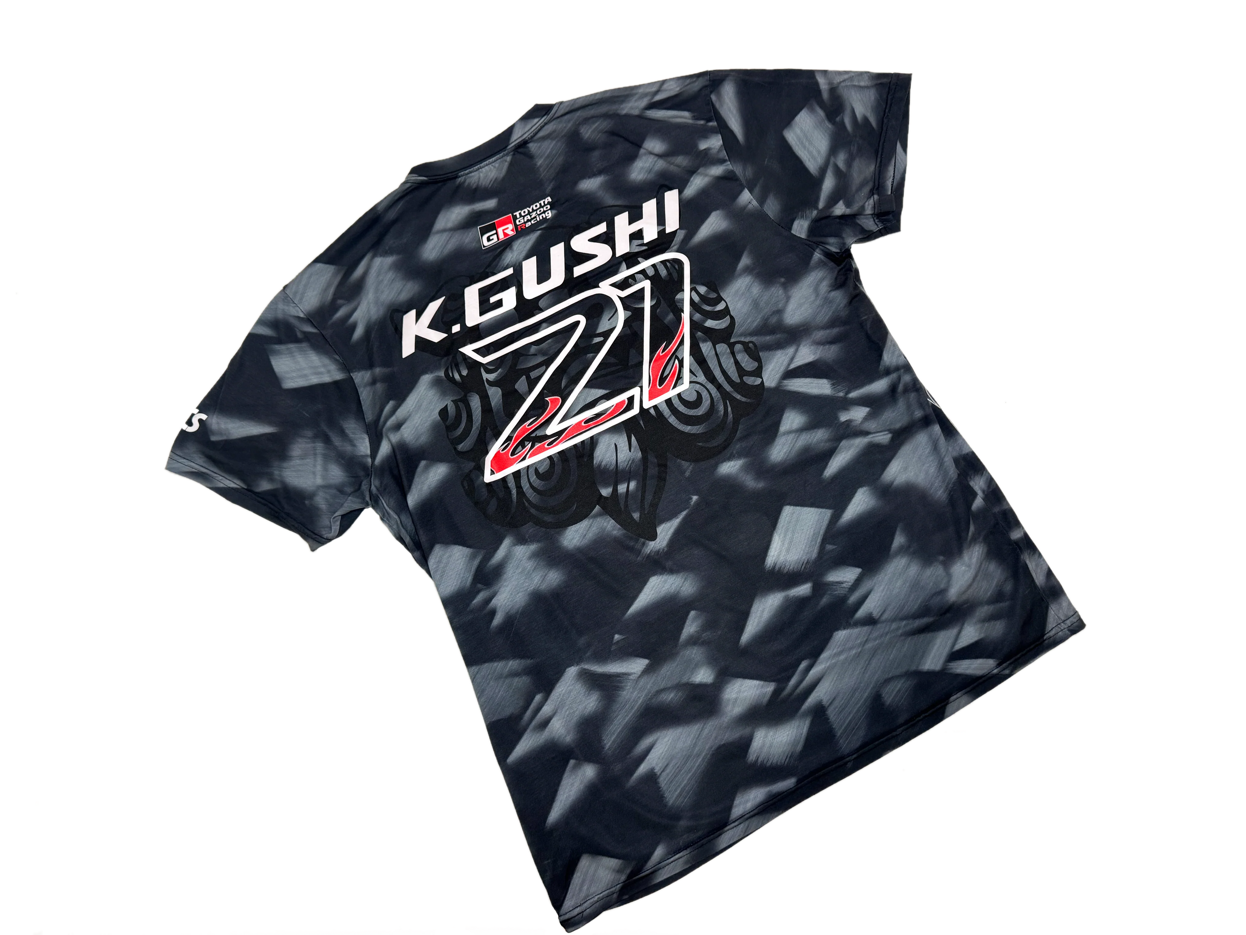 GReddy x Gushi LB2 Tee - Glacier Black - Image 2