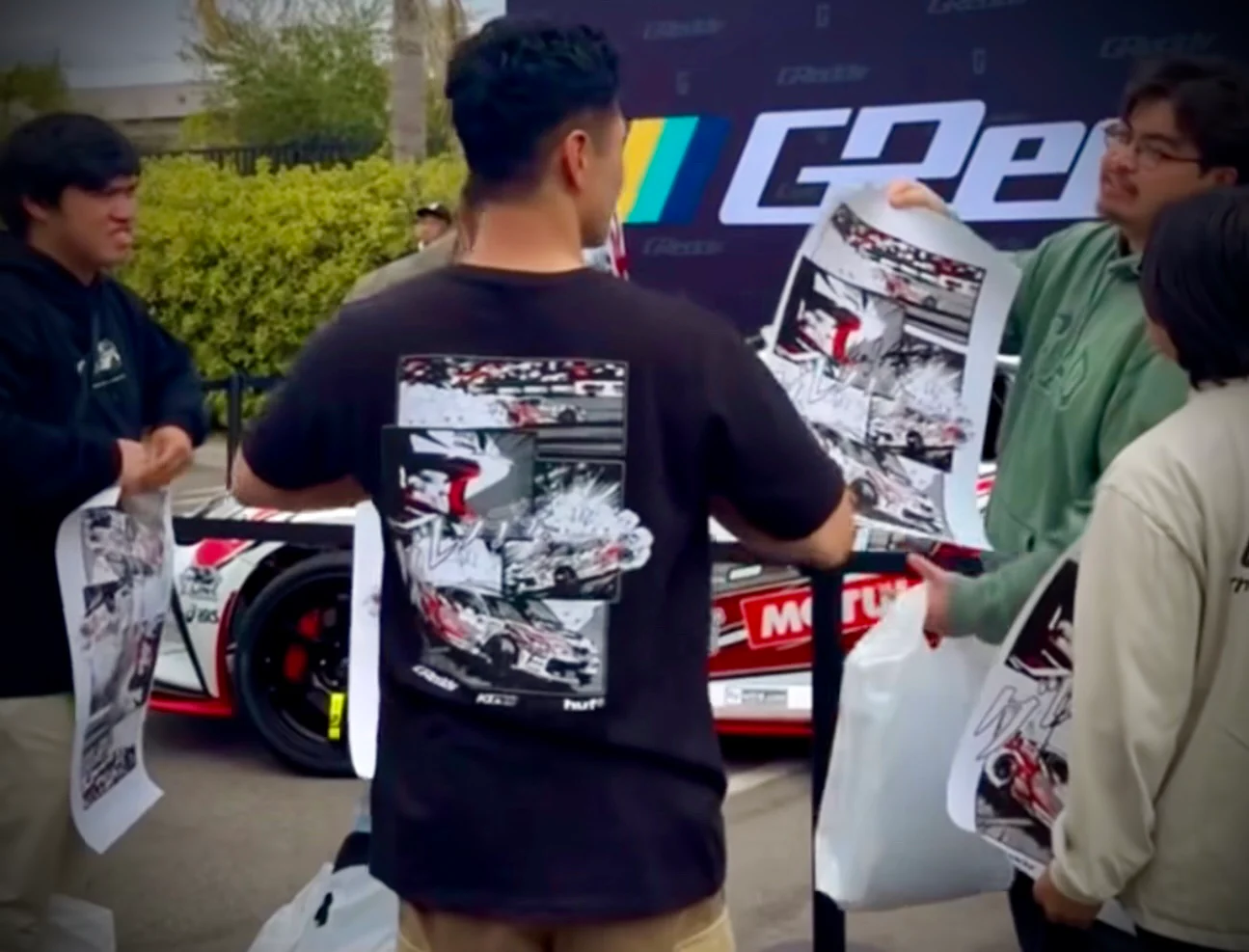 GReddy X HUF Reveal KG21 Tee(s)  - Black - Image 4