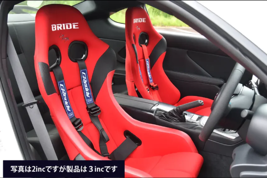 GREDDY X TRS RACING HARNESS 3IN 4P (LEFT) - BLACK - (16601023) - Image 7