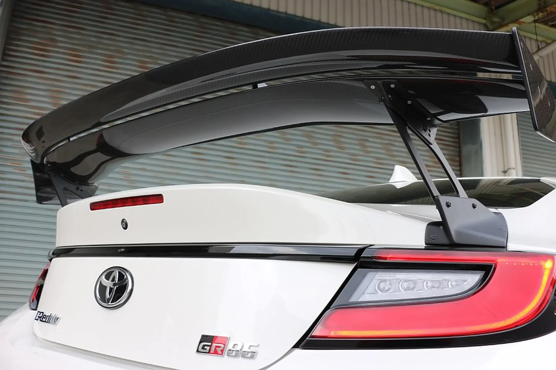 GREDDY X VOLTEX AERO KIT GR86/BRZ (ZN8/ZD8) CARBON REAR WING TYPE 3B SIDE MOUNT - (17510243) - Image 6