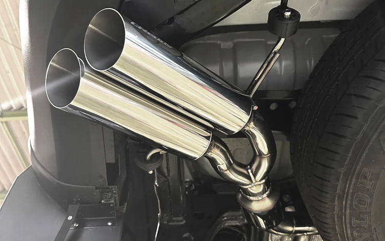 GREDDY XROSS MUFFLER S-STYLE   LAND CRUISER TRJ250W - (10113907) - Image 3