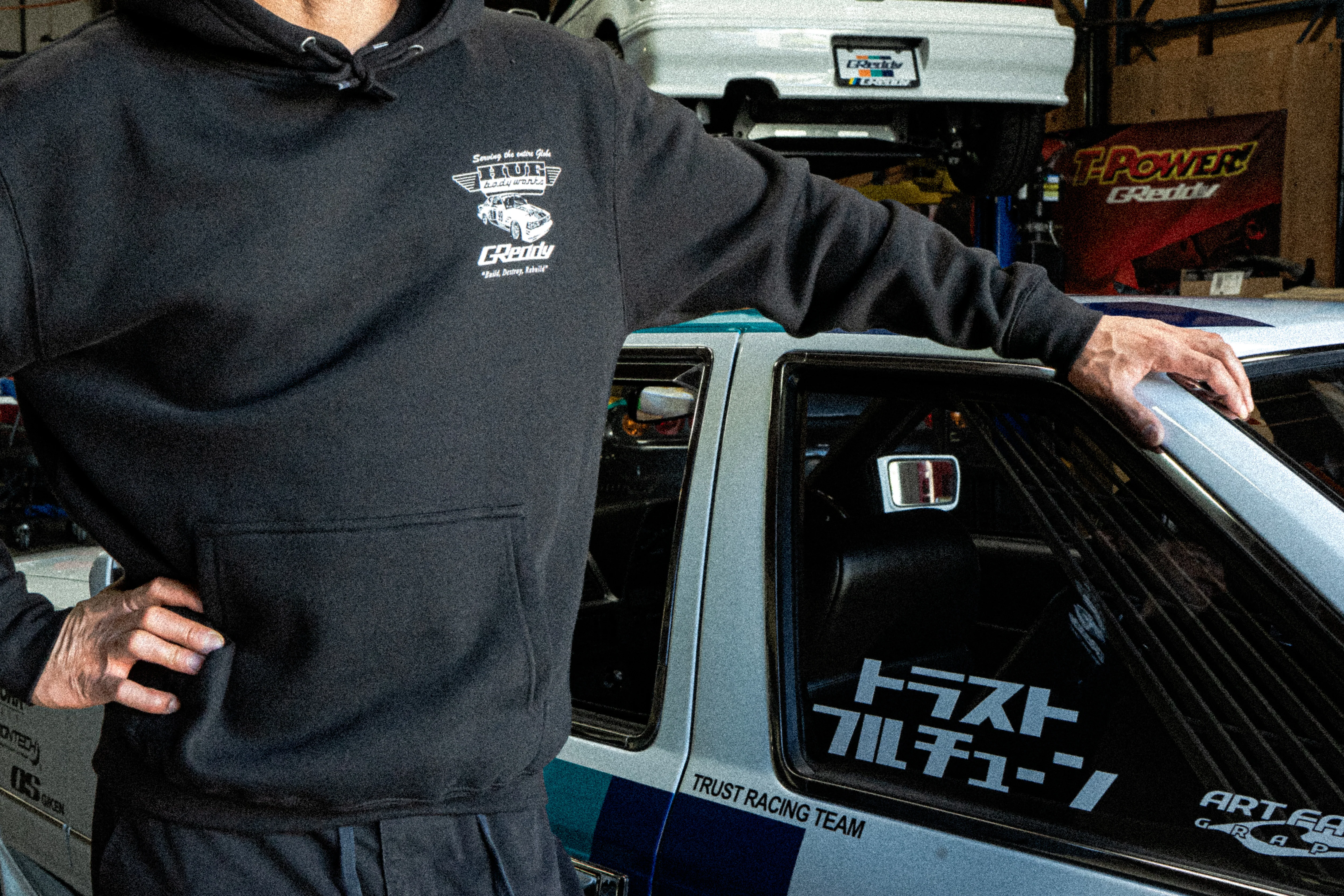 HUF x GReddy Body Works Pullover Hoodie - Image 6