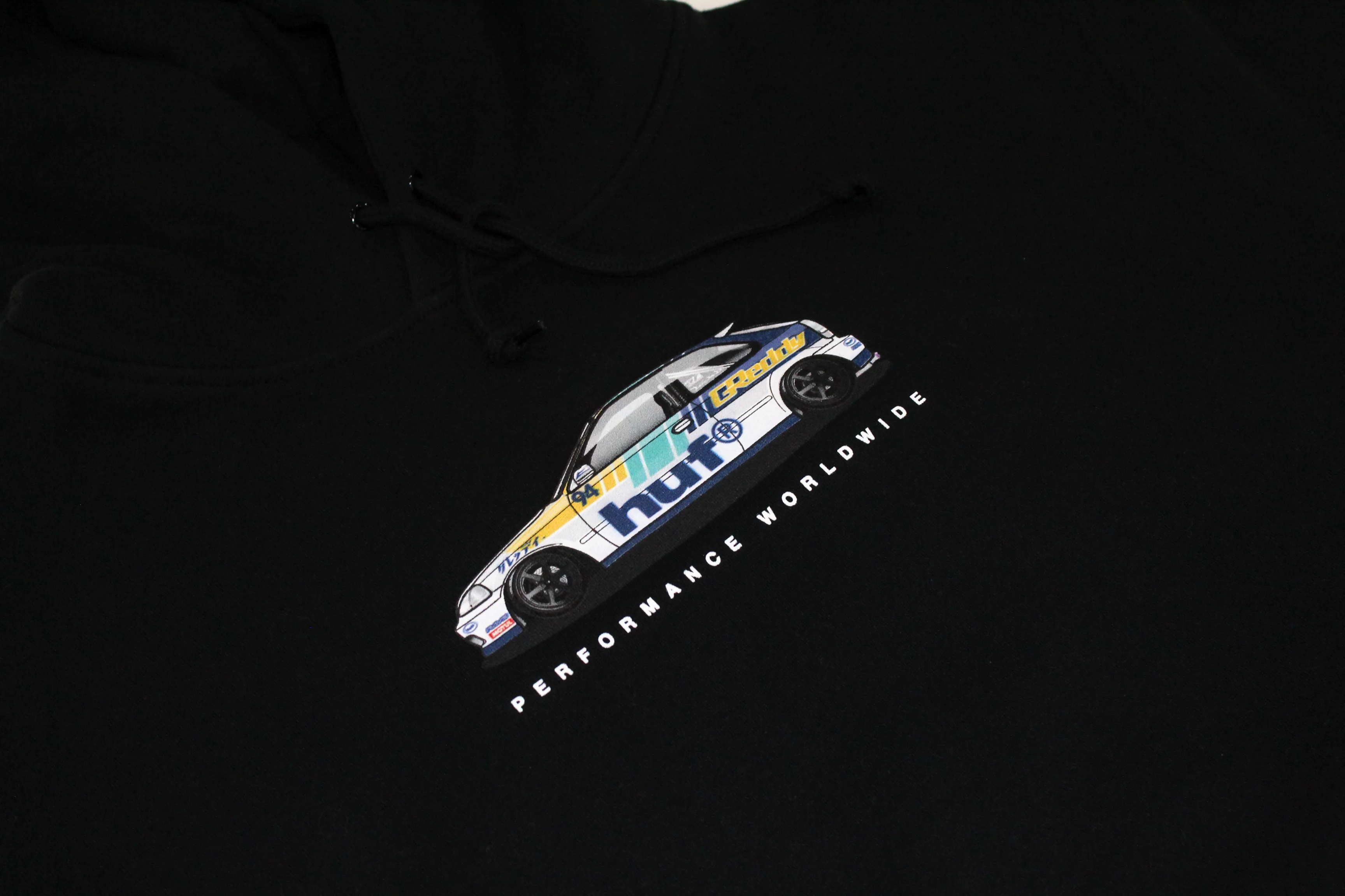 HUF x GReddy EK Hood - Black - Image 3