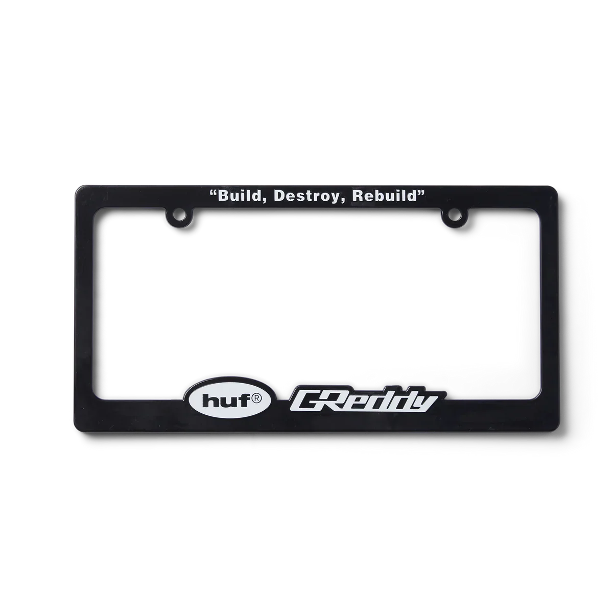 HUF x GReddy License Plate Frame - Image 2