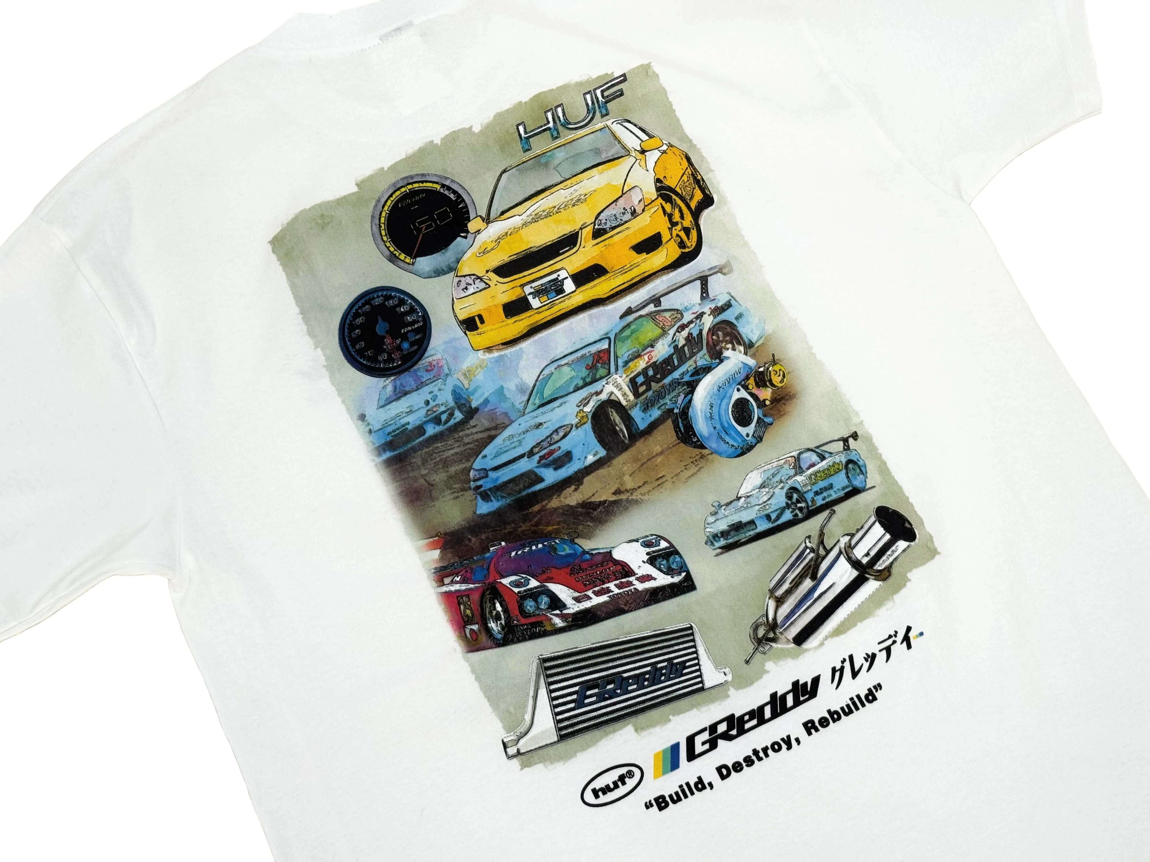 HUF x GReddy Parts T-Shirt - Image 3