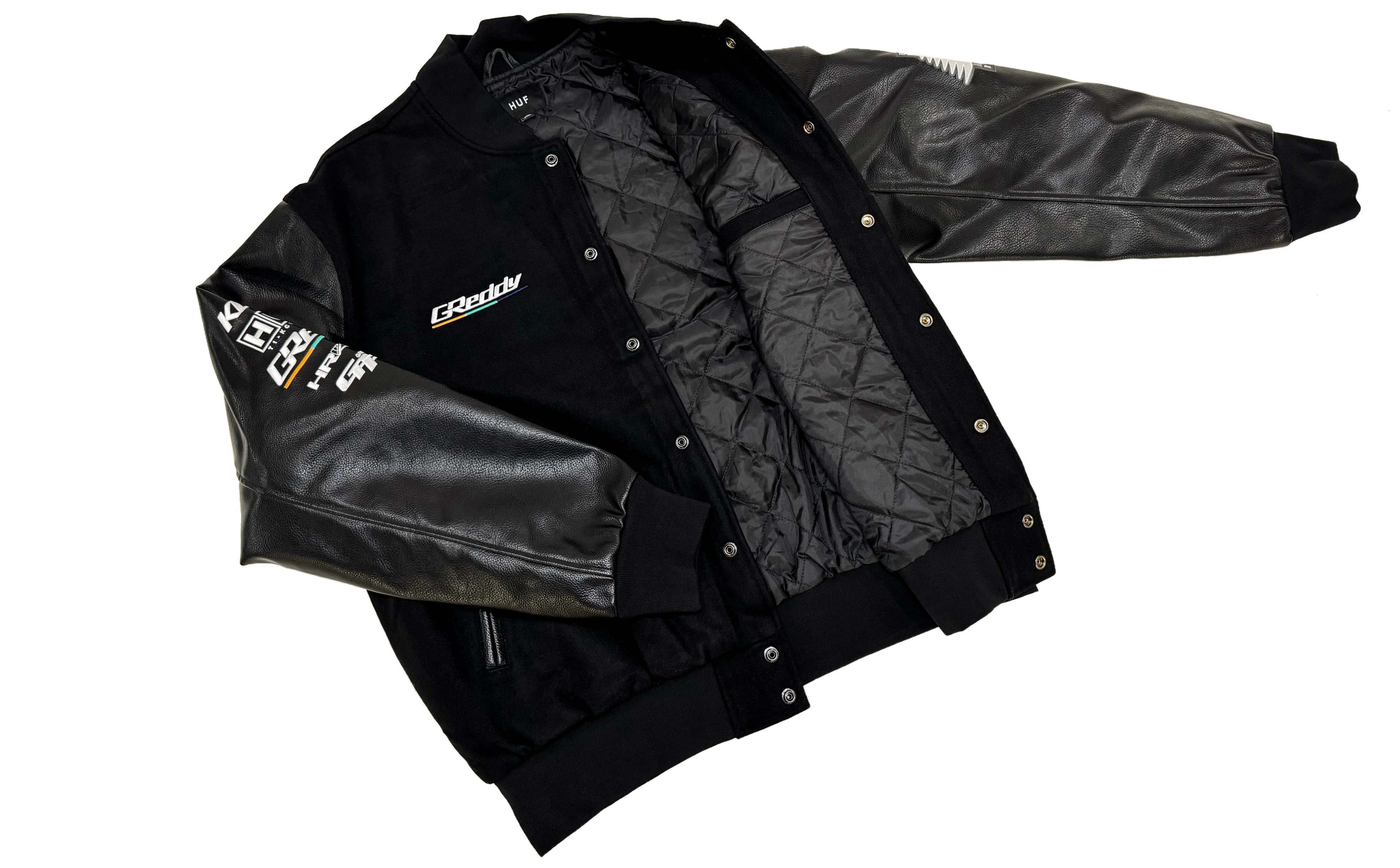 HUF x GReddy Varsity Jacket - Image 2
