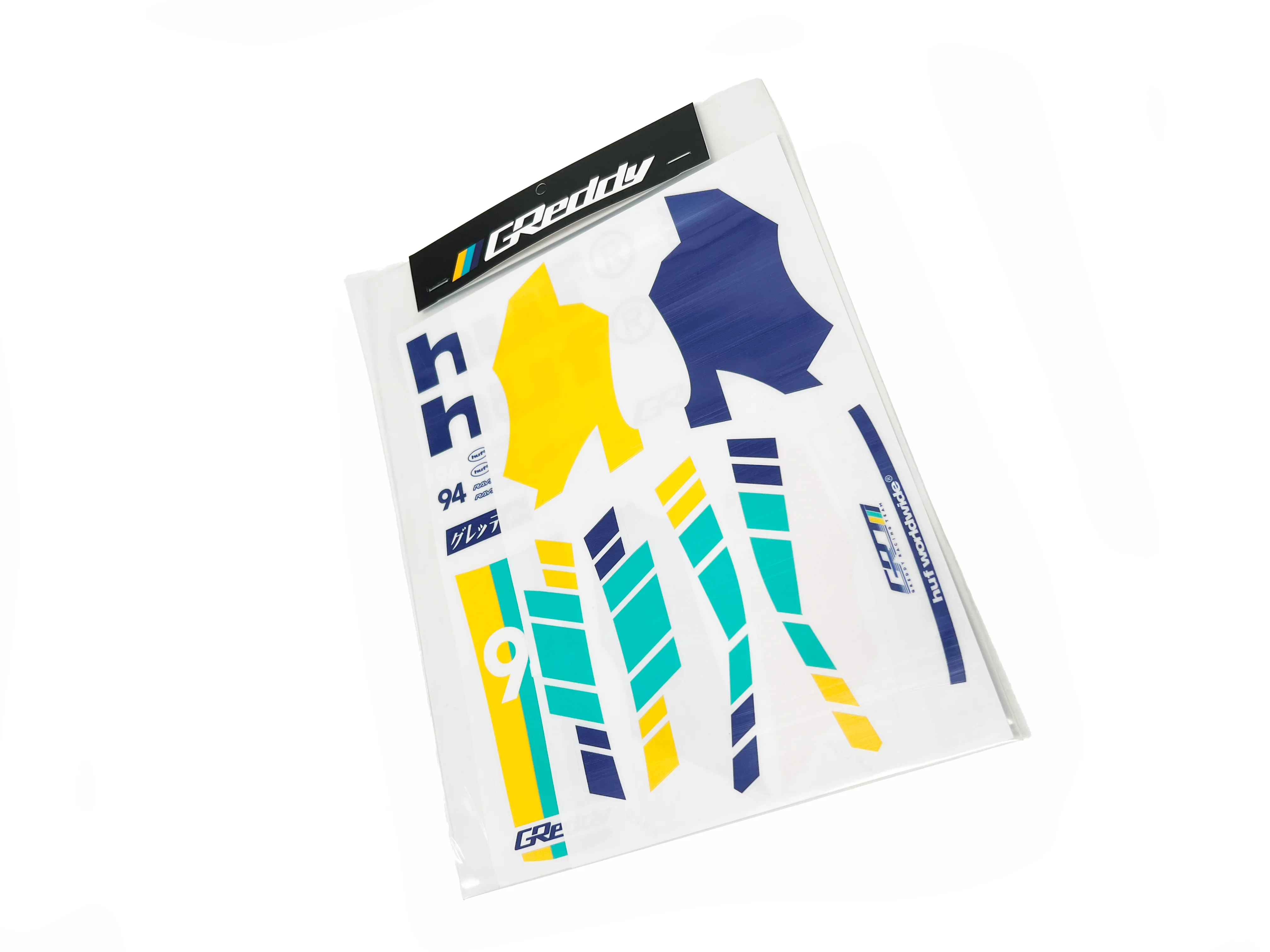 HUF x GReddy Yokomo Pandem A90 GR Supra 1/10 RC Body (clear) - (limited release) - Image 4