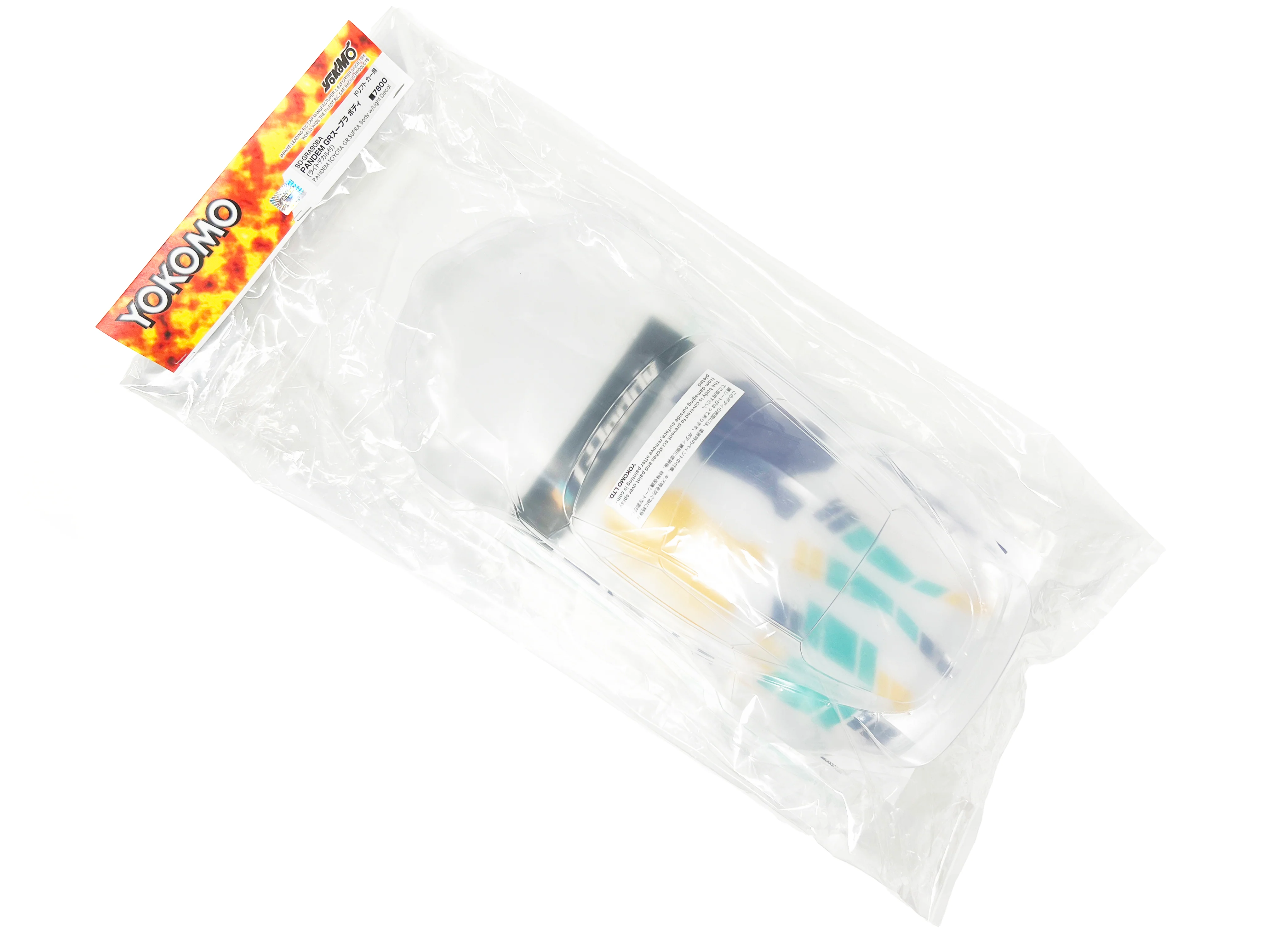 HUF x GReddy Yokomo Pandem A90 GR Supra 1/10 RC Body (clear) - (limited release) - Image 8