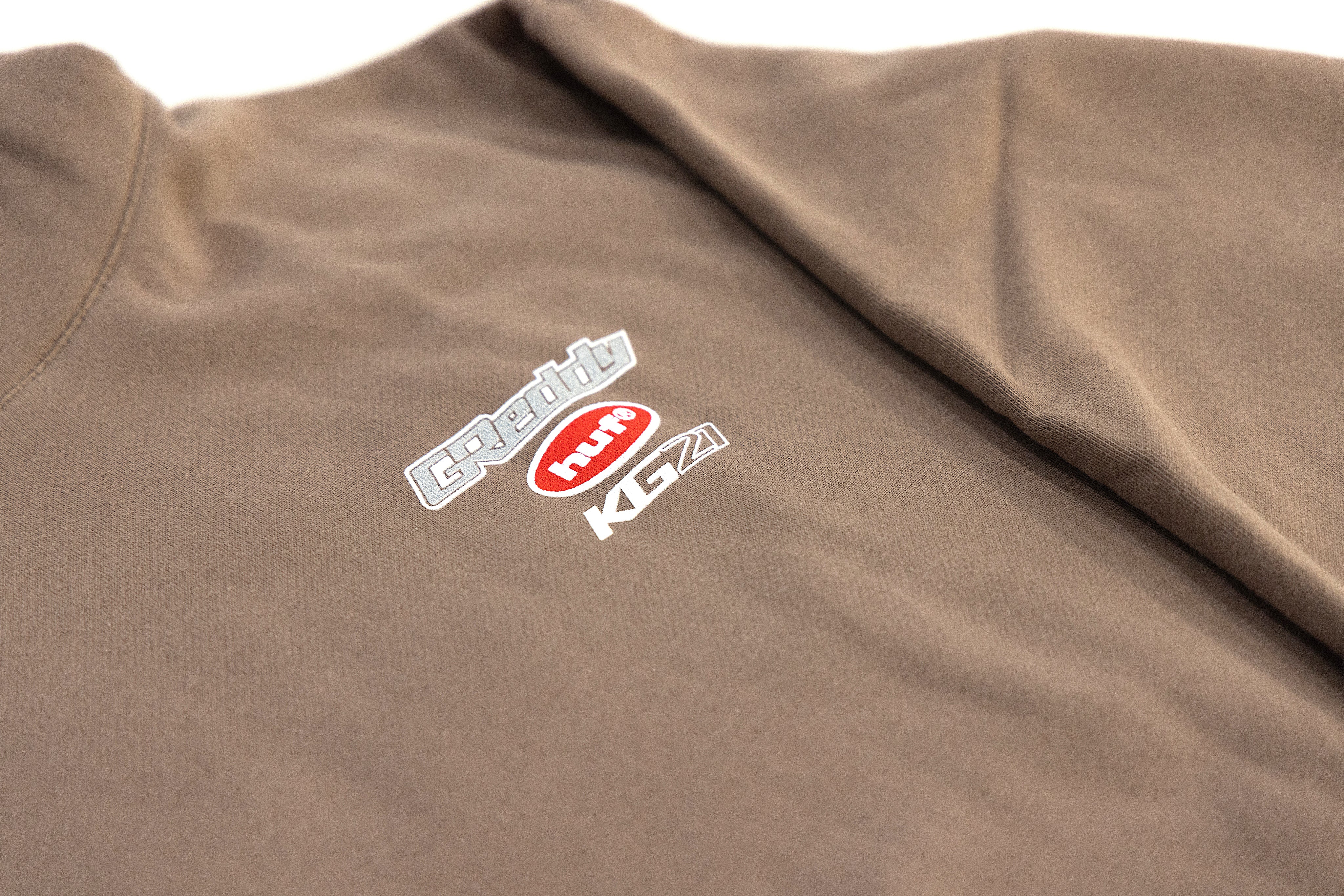 HUF X Ken Gushi Hood - Clay - Image 4