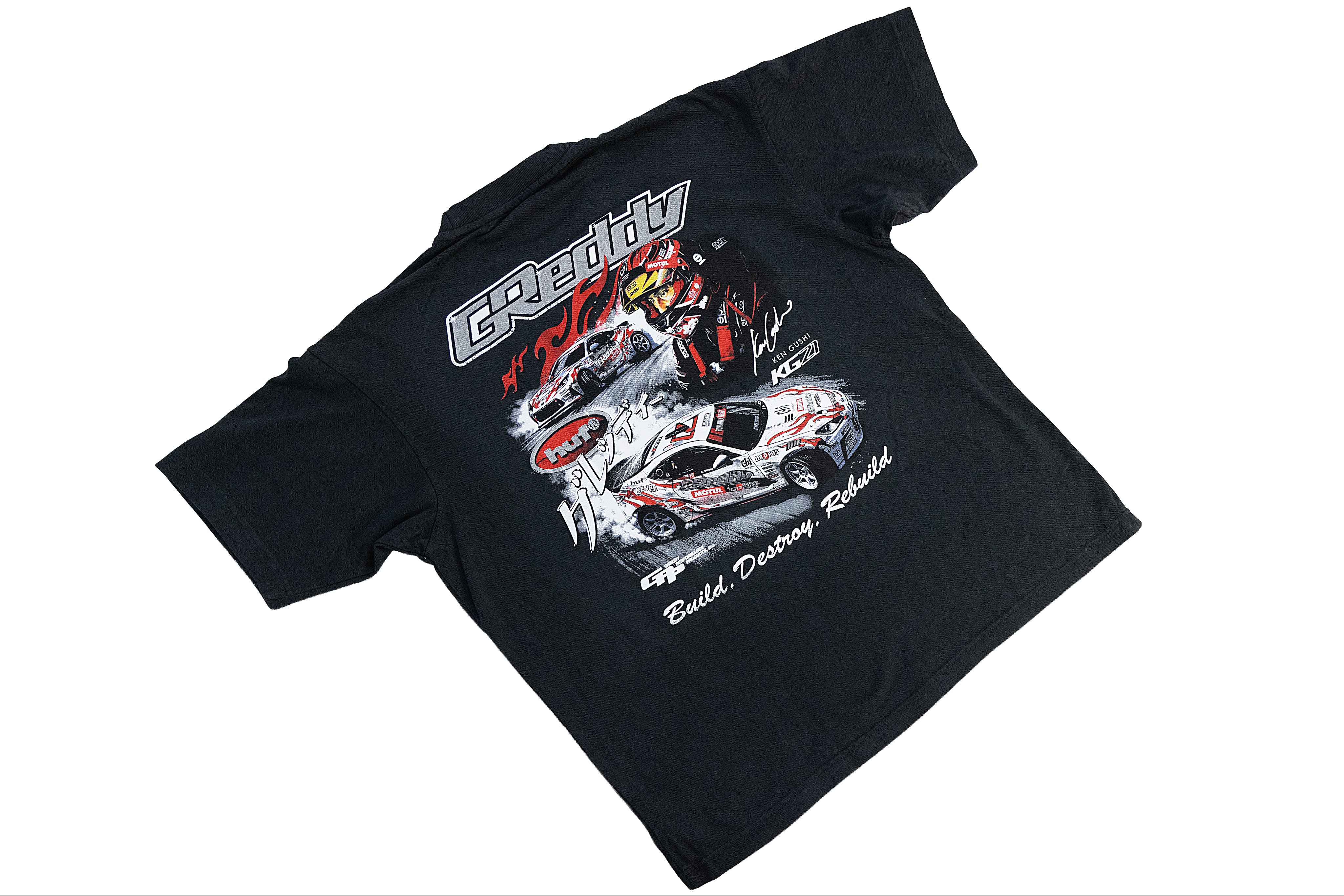 HUF X Ken Gushi Tee - Pigment Black
