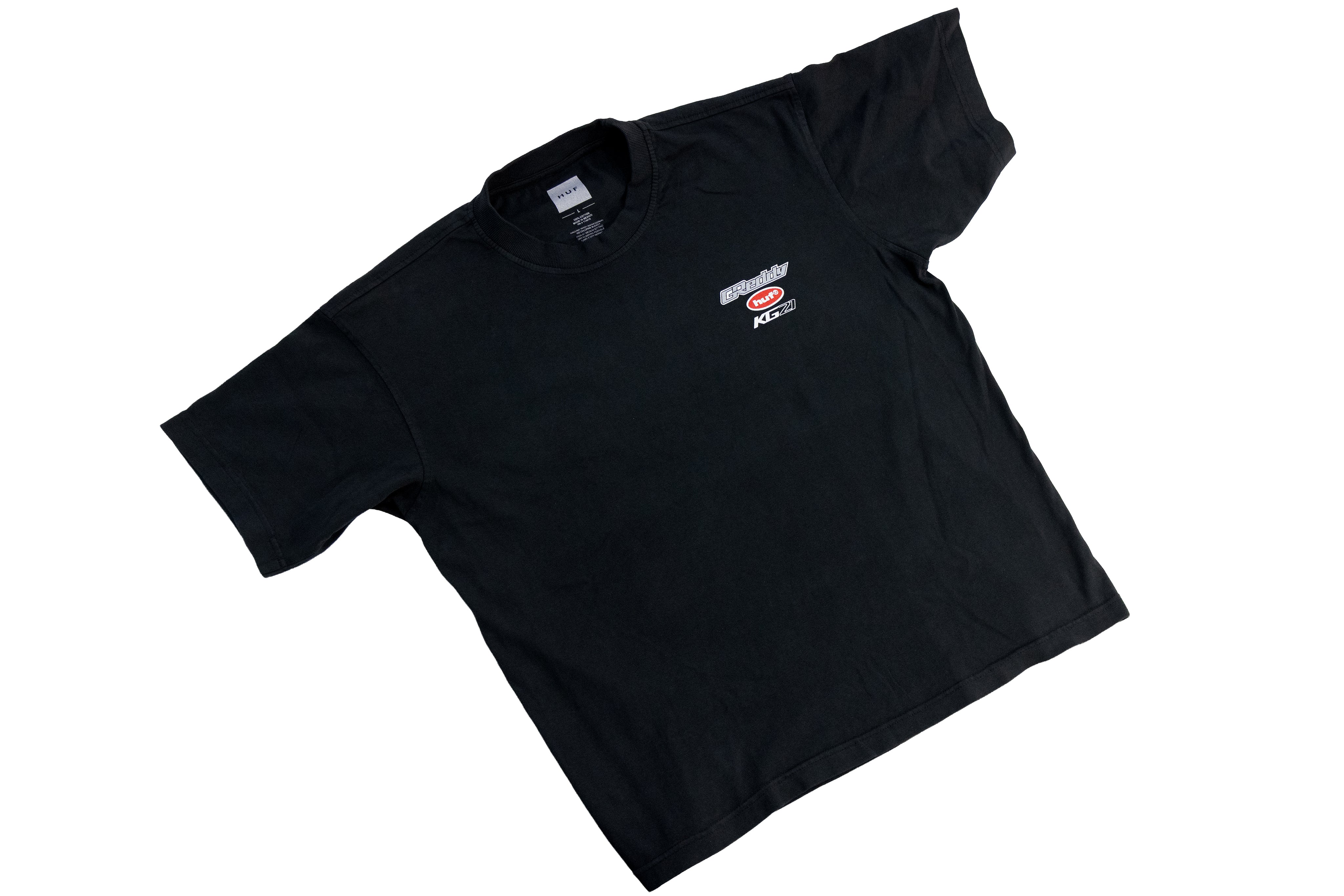 HUF X Ken Gushi Tee - Pigment Black - Image 2