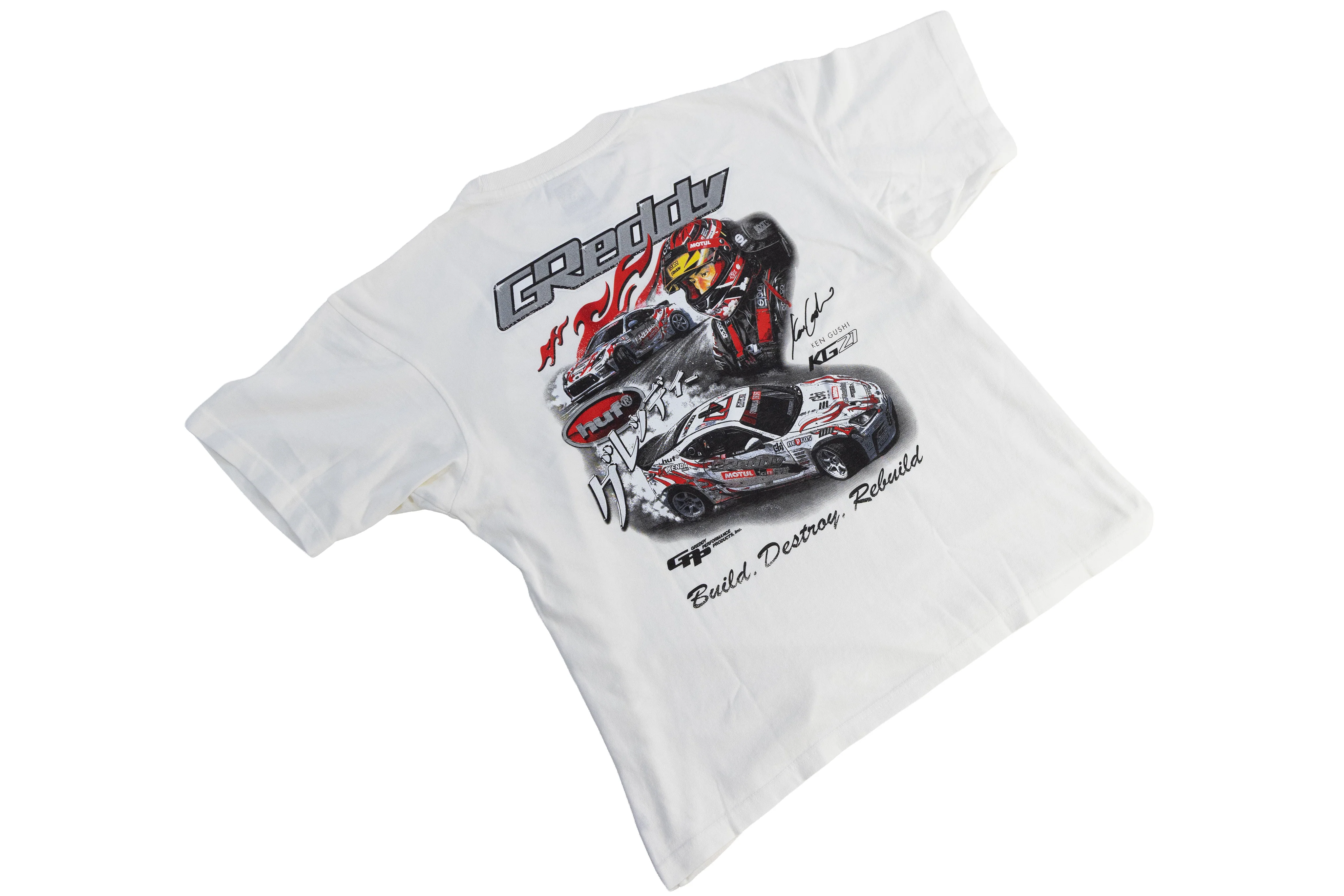 HUF X Ken Gushi Tee - Pigment White