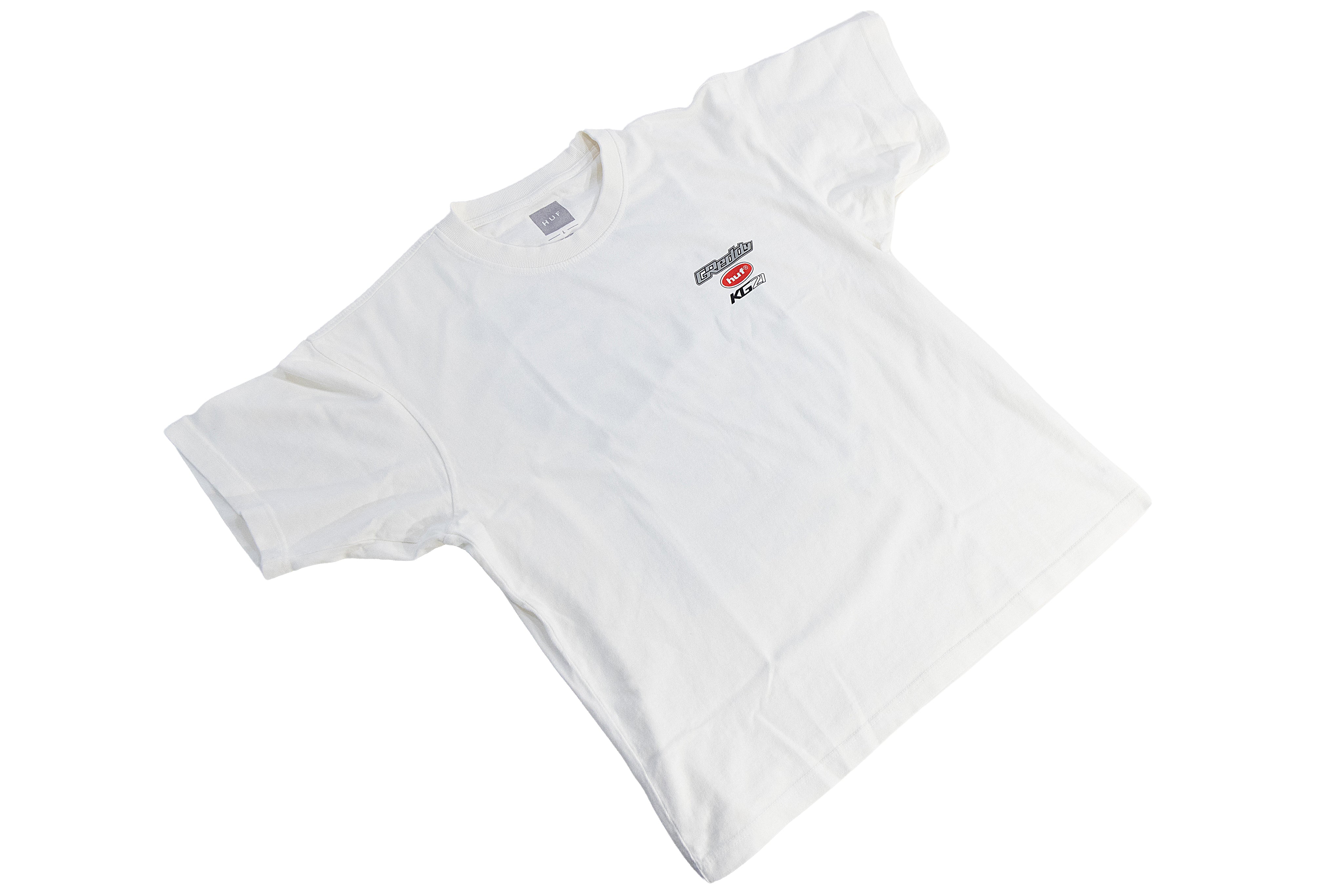 HUF X Ken Gushi Tee - Pigment White - Image 2