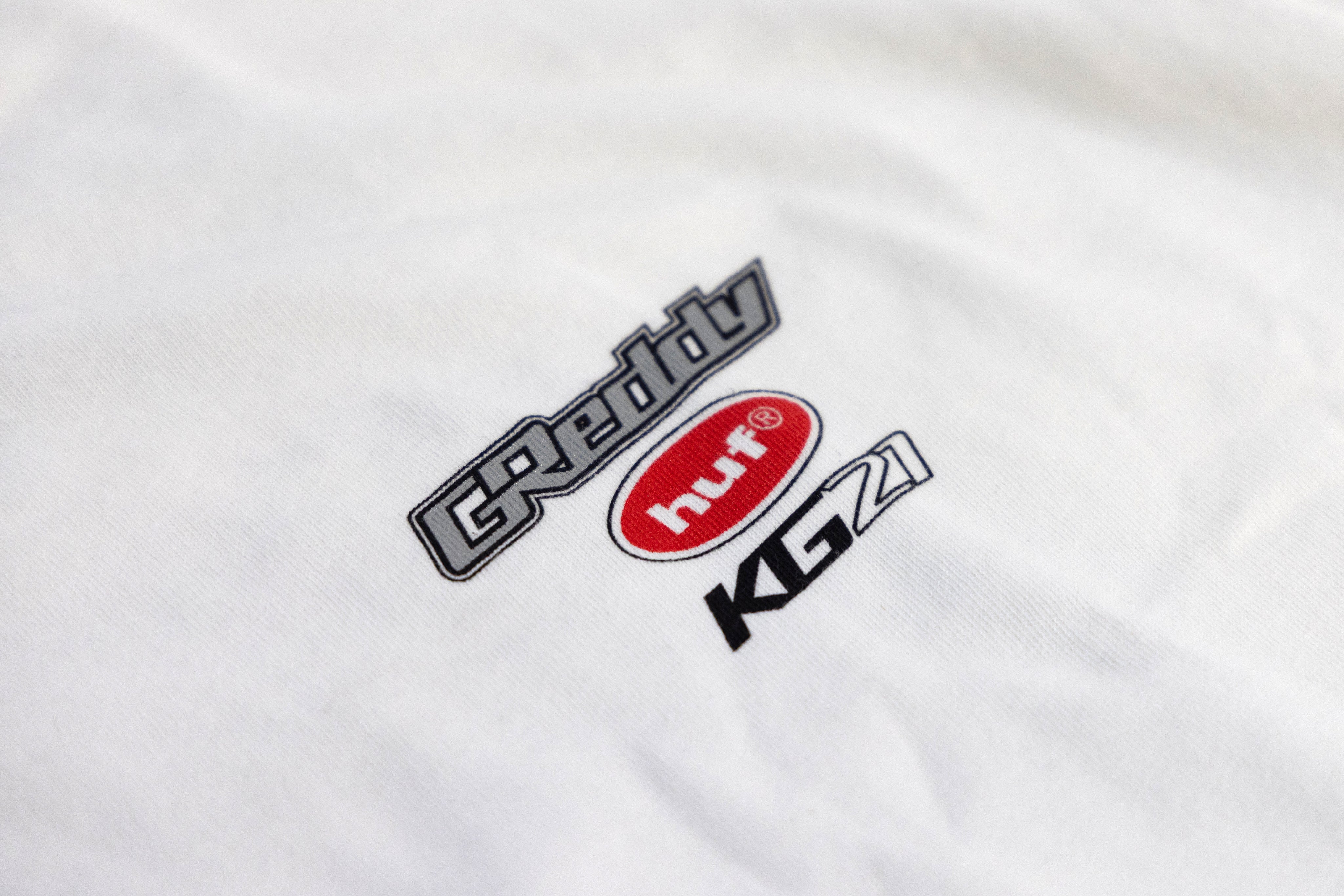 HUF X Ken Gushi Tee - Pigment White - Image 4