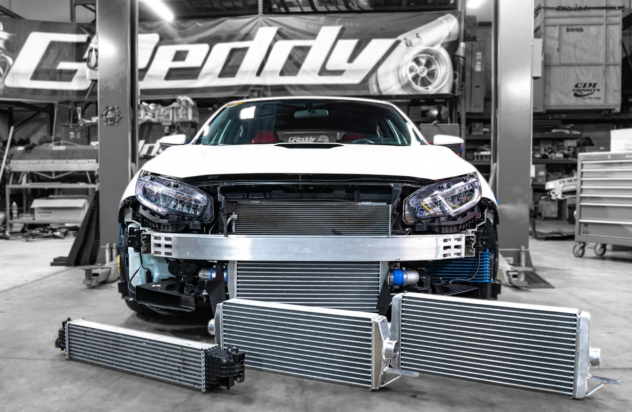 GREDDY INTERCOOLER KIT T-24E CIVIC TYPE R 2017-20 - (12058103) - Image 5