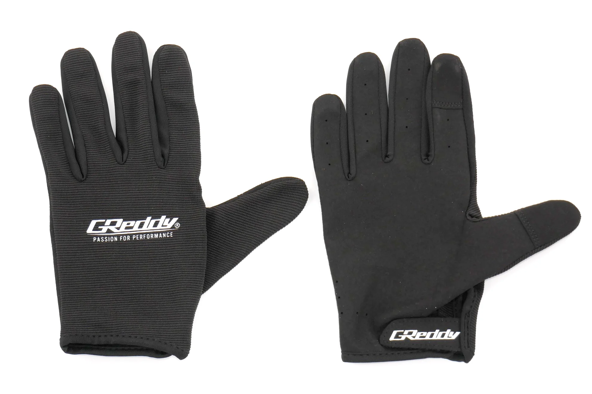 JDM GReddy "Passion for Performance" Mechanic's Gloves - Black - Image 3