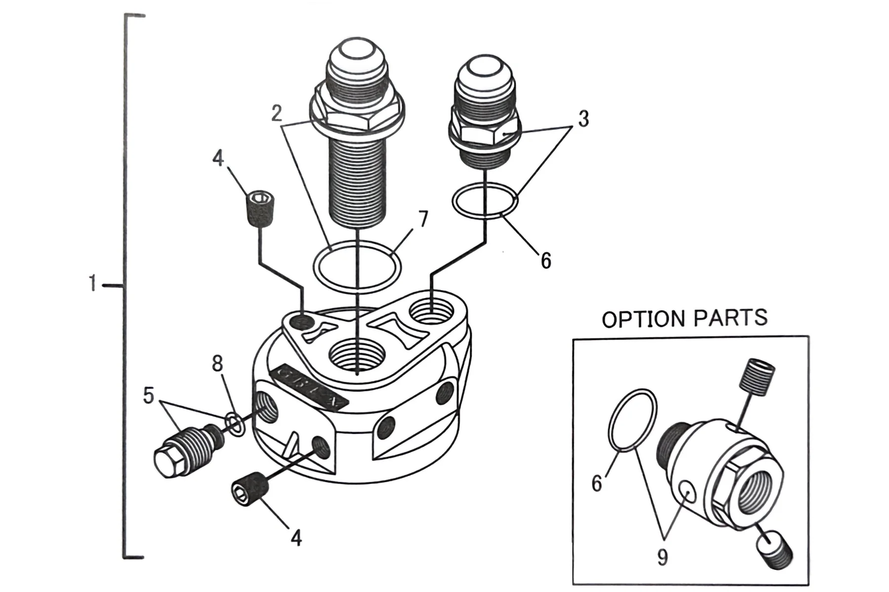 M14 PORT PLUG BOLT UNION - (12401120) - Image 2
