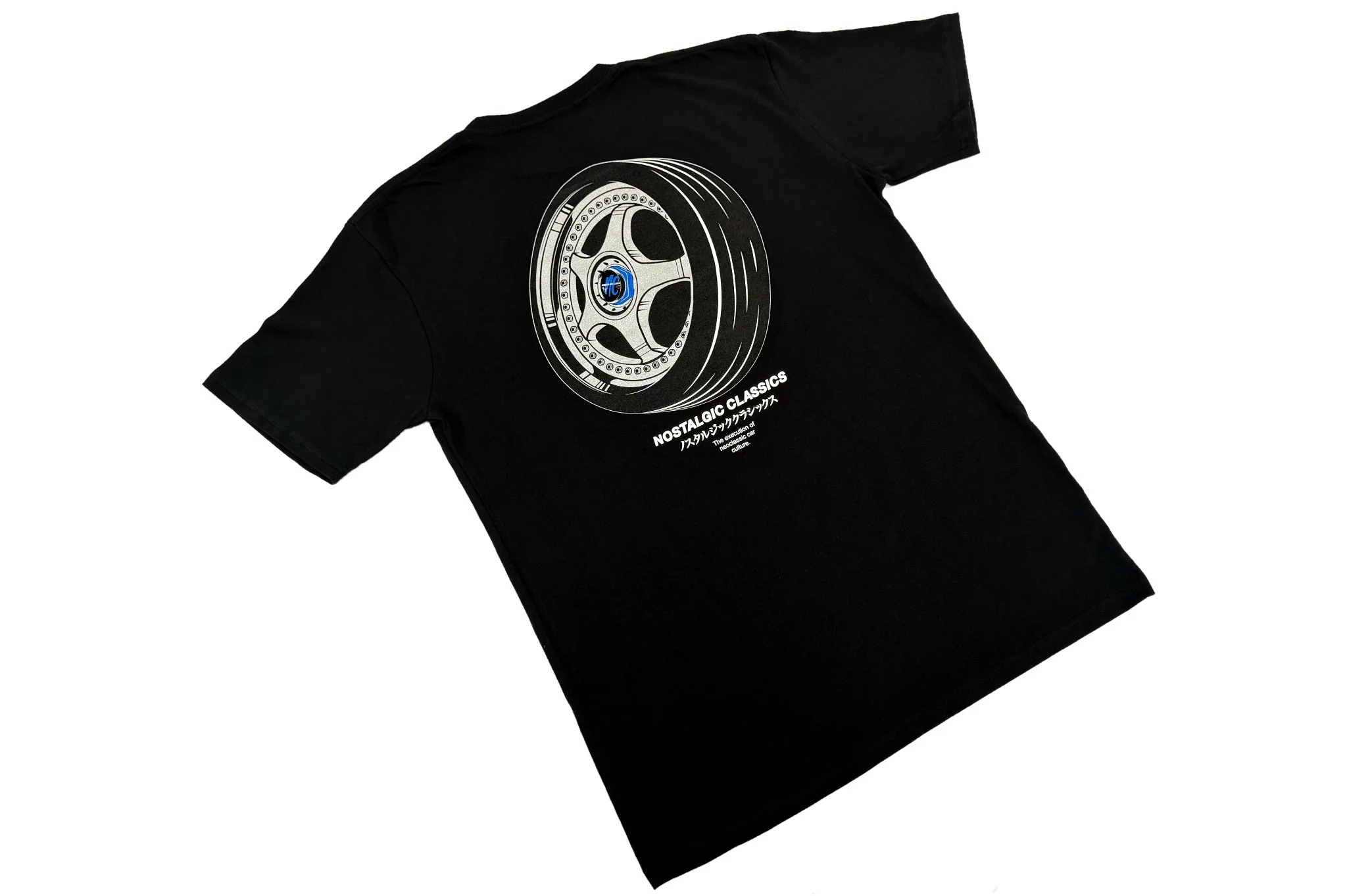 Nostalgic Classics NC Blue Tee - Black