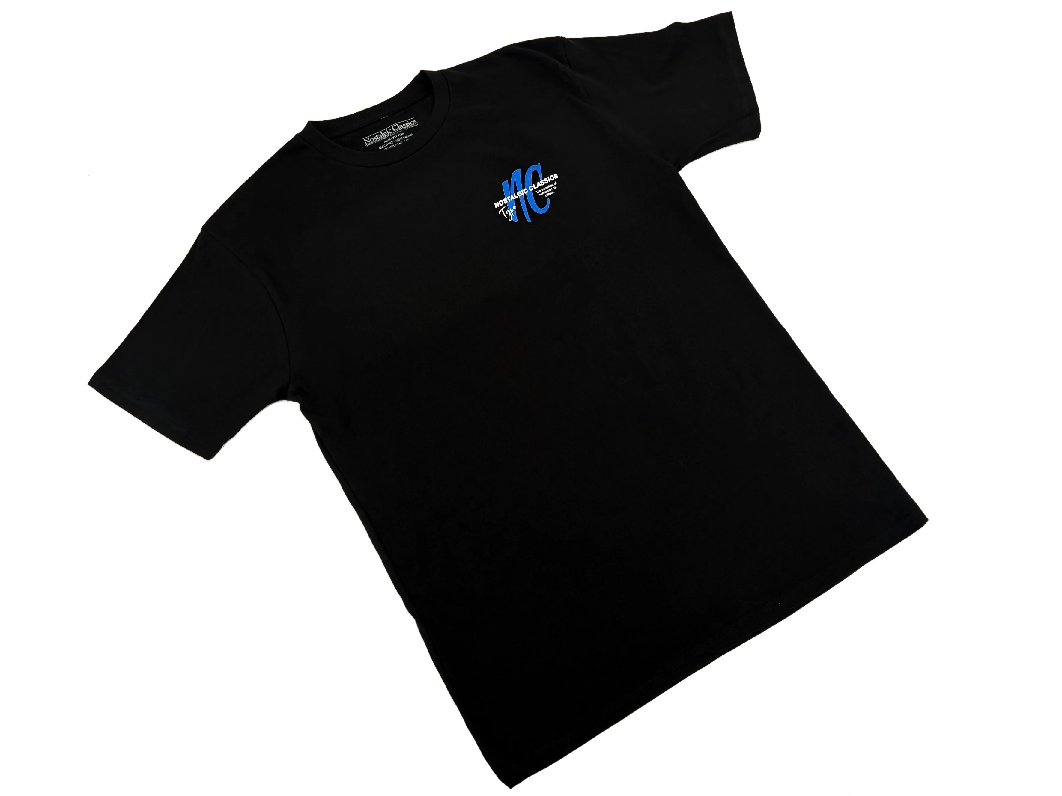 Nostalgic Classics NC Blue Tee - Black - Image 2