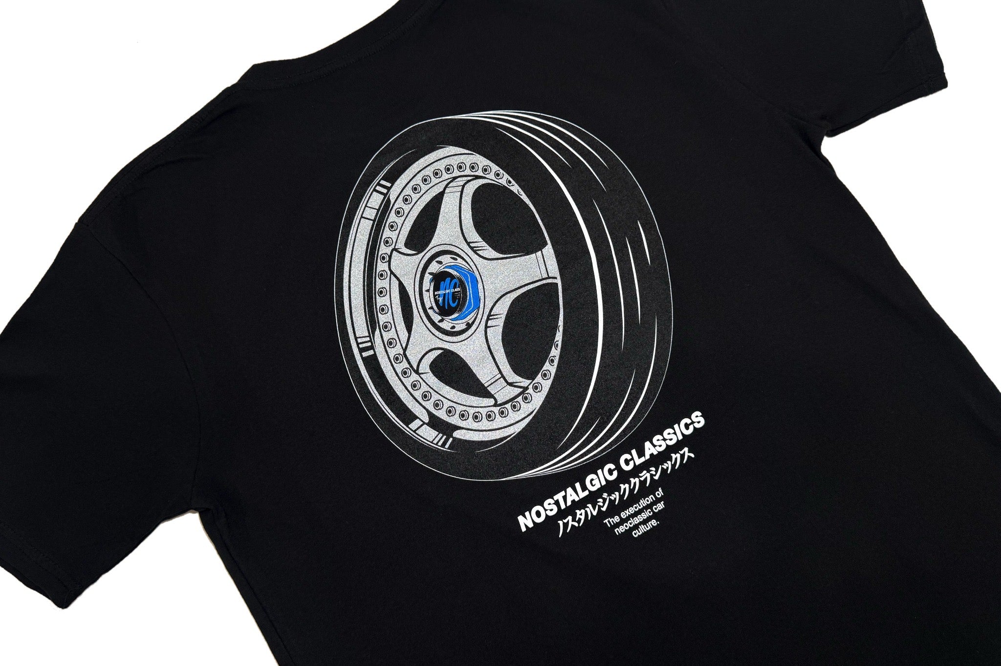 Nostalgic Classics NC Blue Tee - Black - Image 3