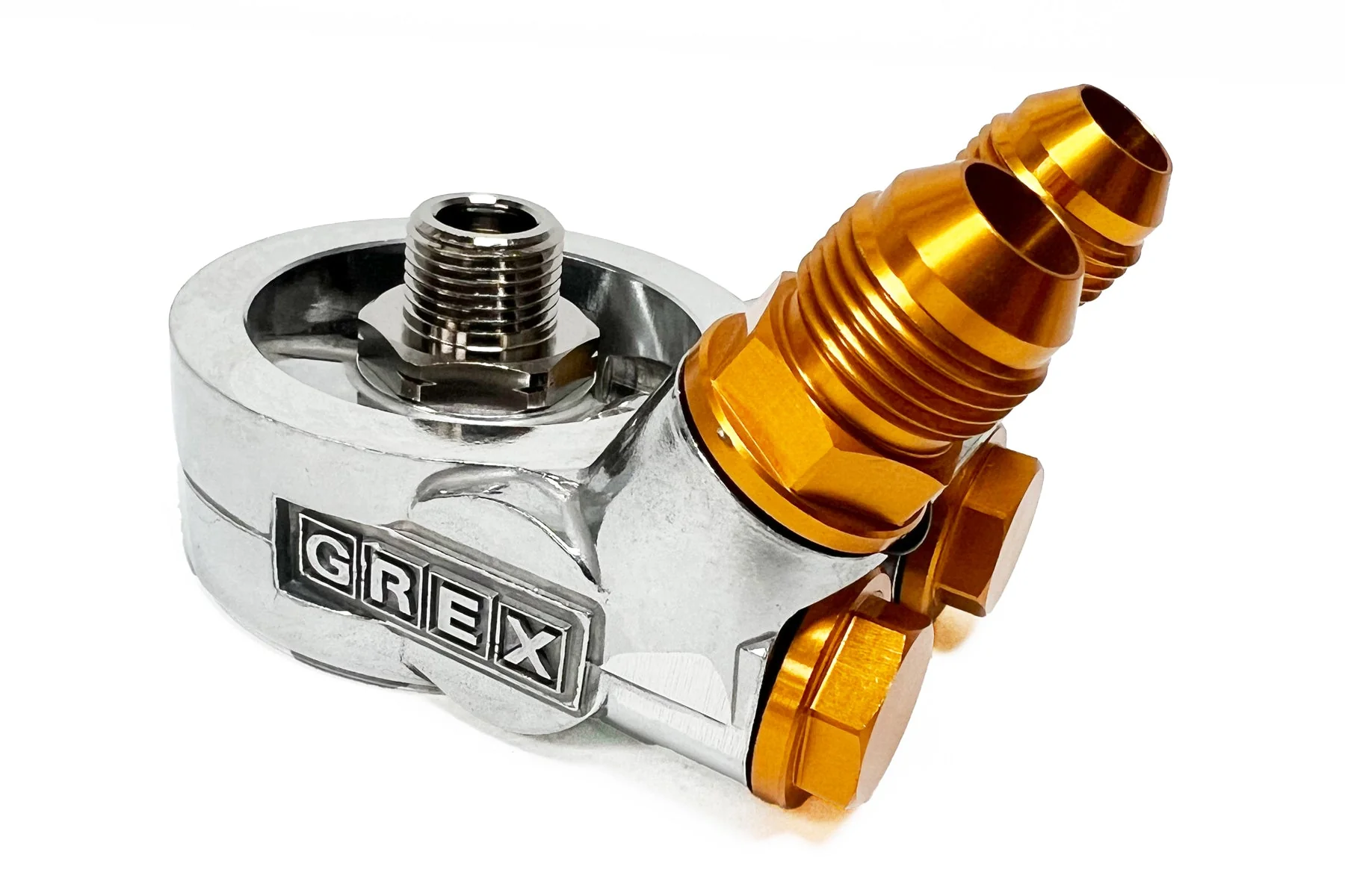 TYPE-E OIL COOLER BLOCK, ENG: M20x1.5, FILTER: 3/4-16UNF, 10AN - (12401126) - Image 3
