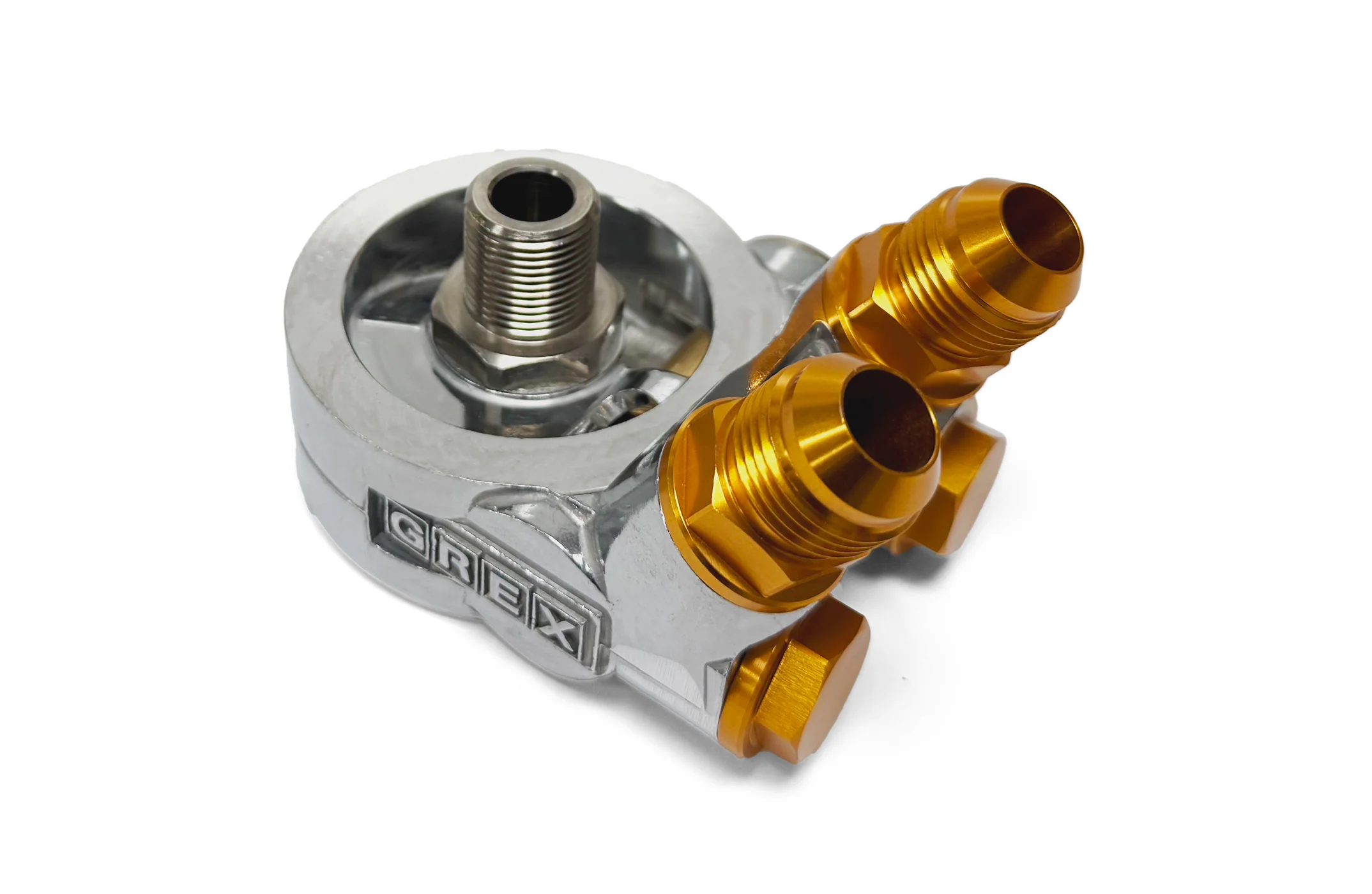 TYPE-E OIL COOLER BLOCK, ENG: M20x1.5, FILTER: M20xP1.5, 10AN - (12401119) - Image 3