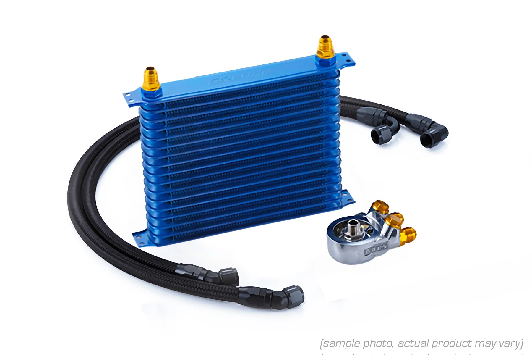 16 ROW OIL COOLER CORE -10AN FITTINGS - (12004316) - Image 4