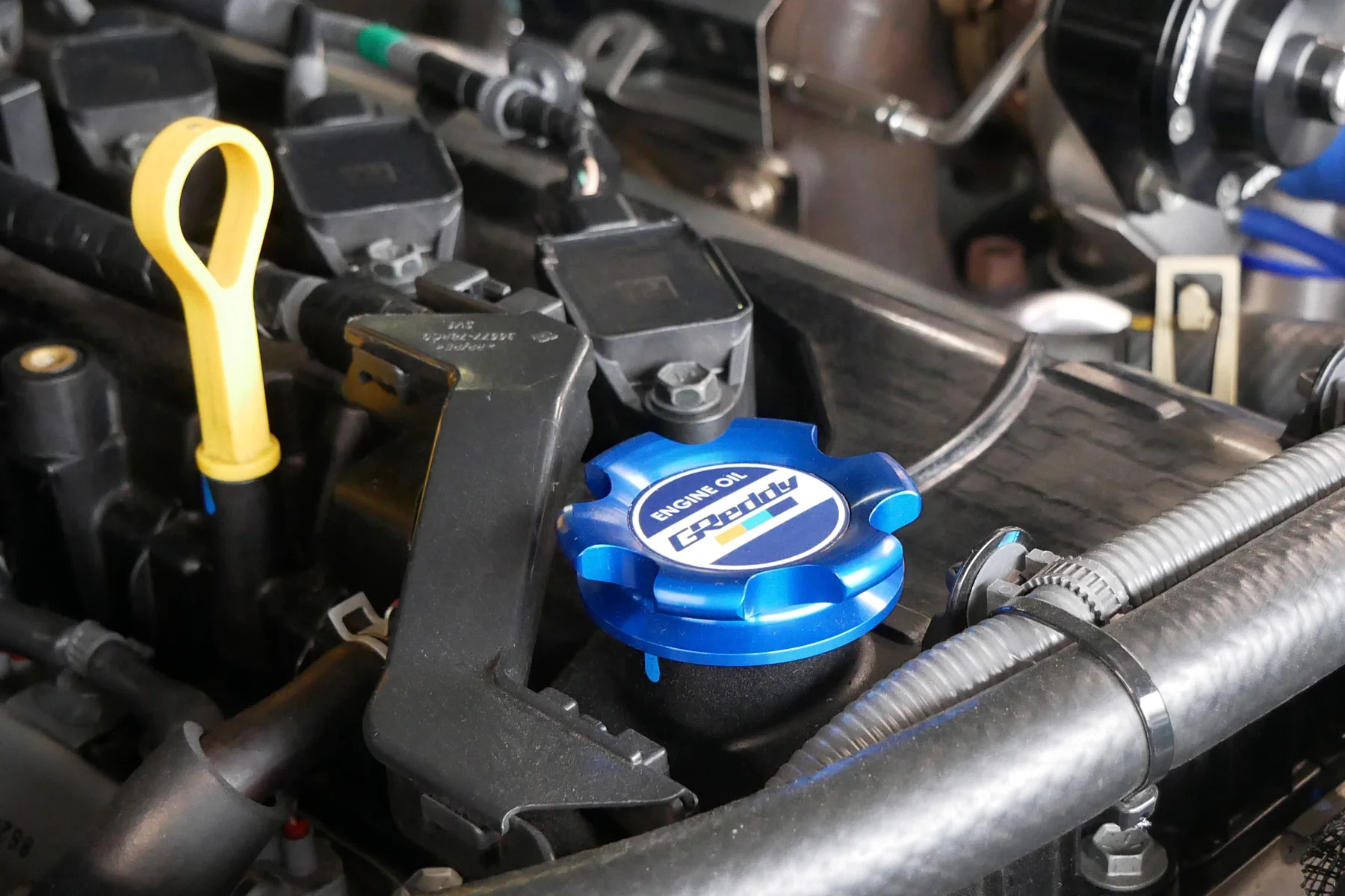 OIL FILLER CAP B-TYPE, 07 SUZ - BLUE - (13901507) - Image 2