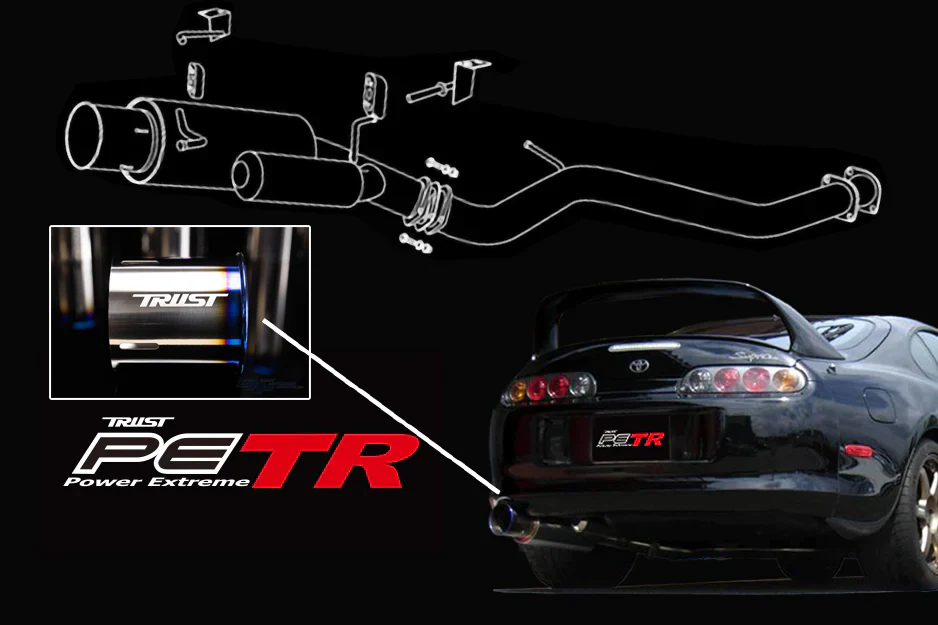 TRUST PE-TR Cat-back Exhaust Systems - application specific - Image 28