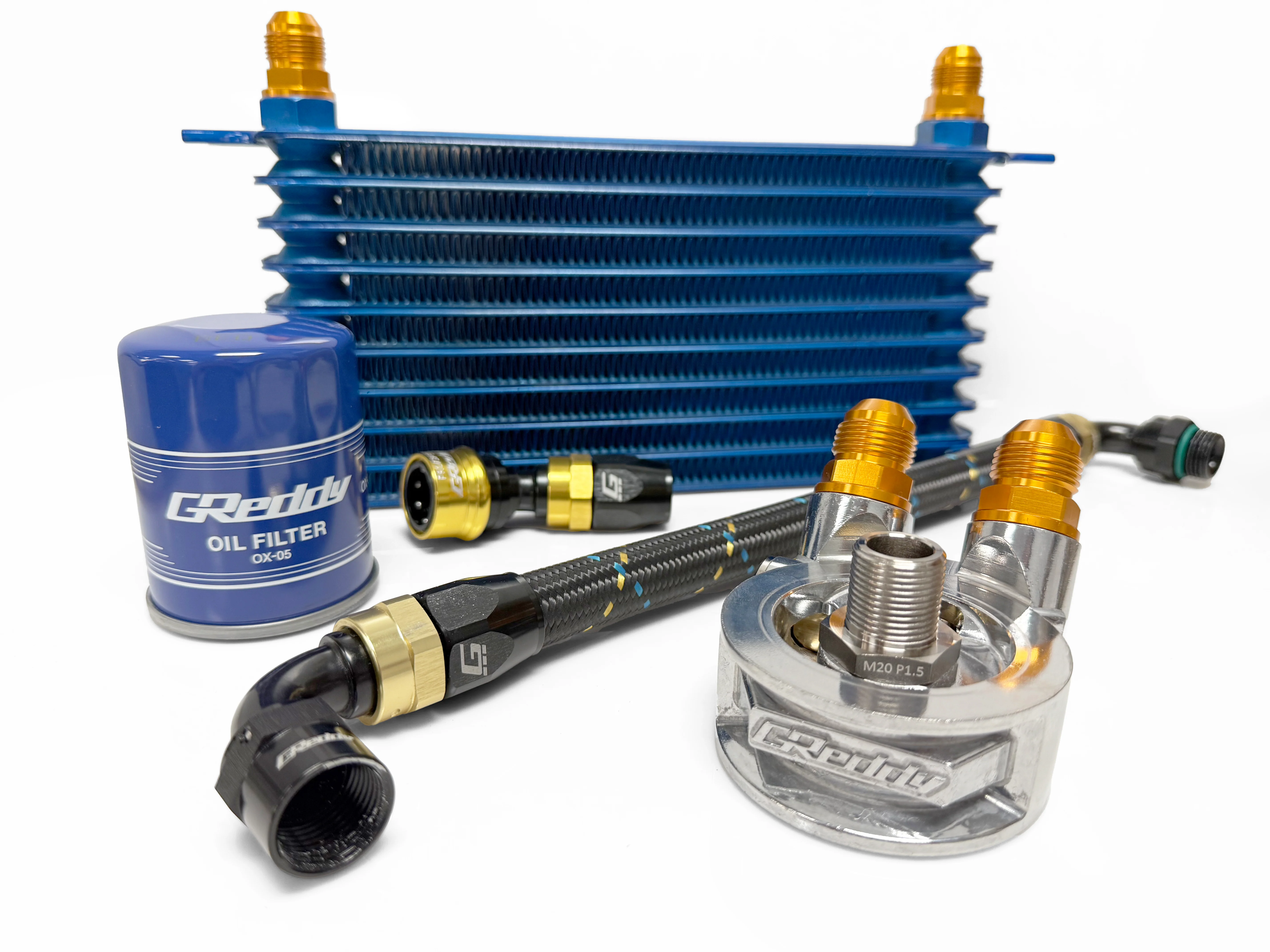 Revised GReddy Std. Oil Cooler Block Adapter - Universal - Image 3