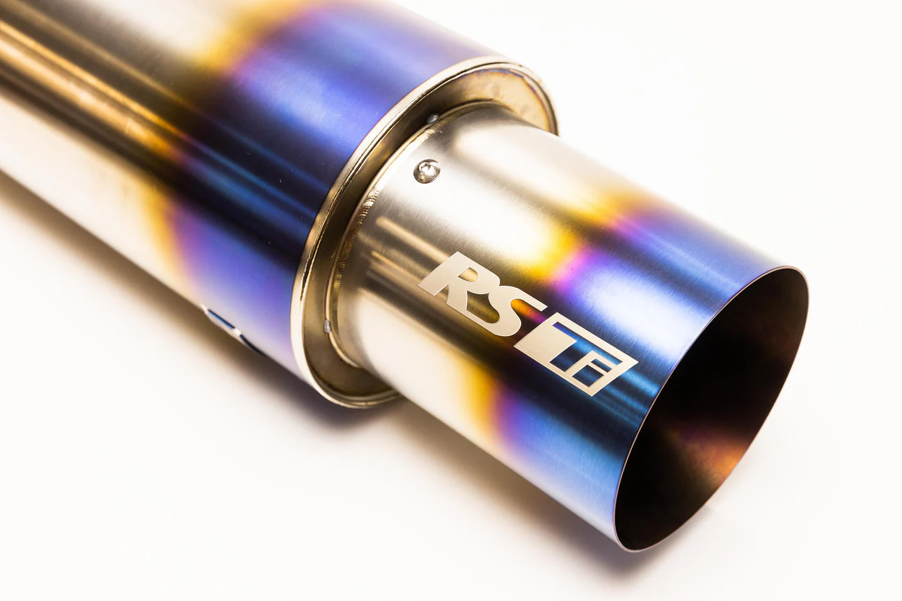 RS-TI UNIVERSAL ROUND MUFFLER 2.5"- 105MM TIP  - (11002525) - Image 2