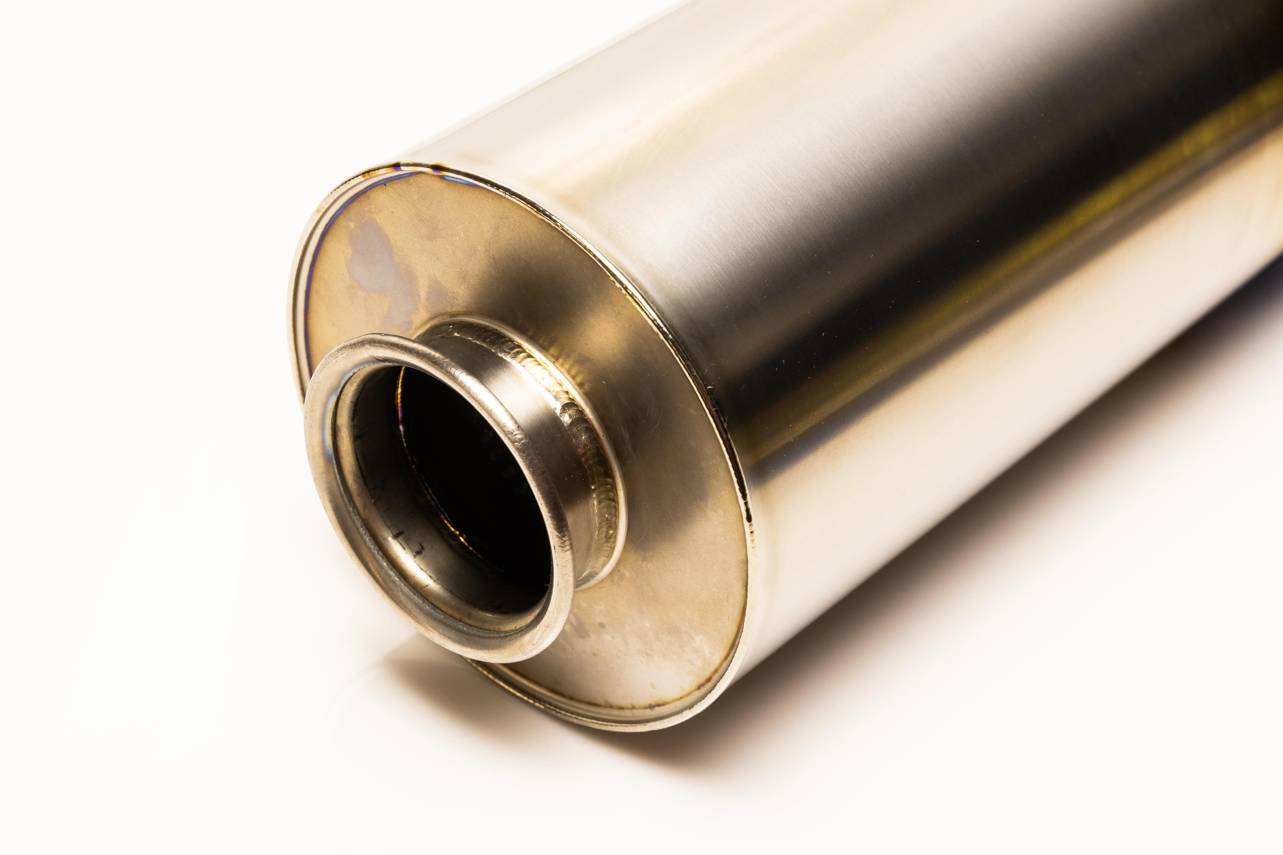 RS-TI UNIVERSAL ROUND MUFFLER 2.5"- 105MM TIP  - (11002525) - Image 4